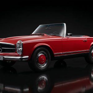 GT Spirit Mercedes-Benz 280 SL Pagode (W113) Signal Red - 1/8