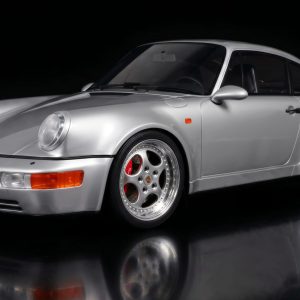 GT Spirit Porsche 911 964 Turbo S silver 1994 - 1/8