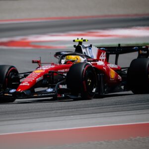 Amalgam Ferrari SF-26 2026 Gran Premio de Barcelona - Lewis Hamilton - Rojo | 1:8
