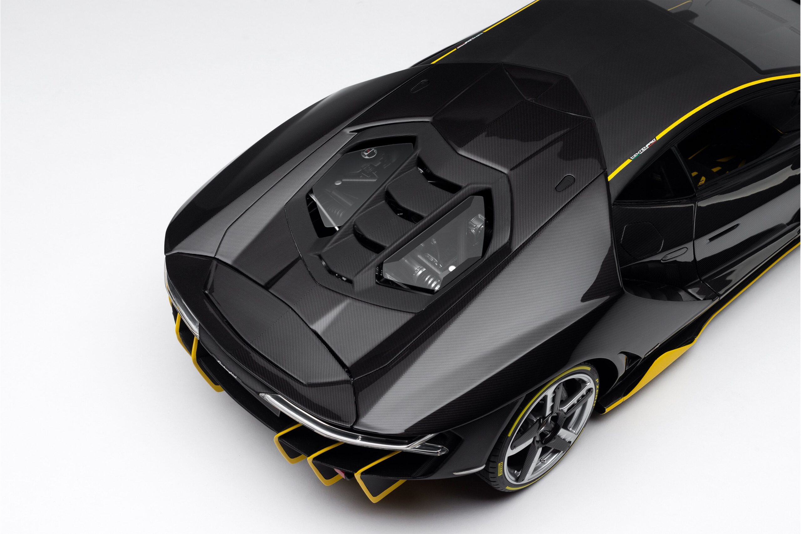 Amalgam Lamborghini Centenario Genfer Auto-Salon 2016 - Silber | 1:8 - Imagen 14