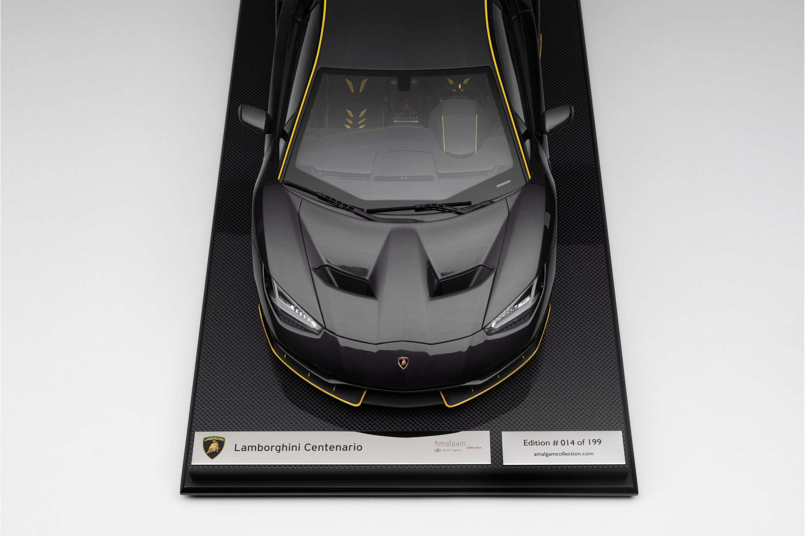 Amalgam Lamborghini Centenario Genfer Auto-Salon 2016 - Silber | 1:8 - Imagen 6