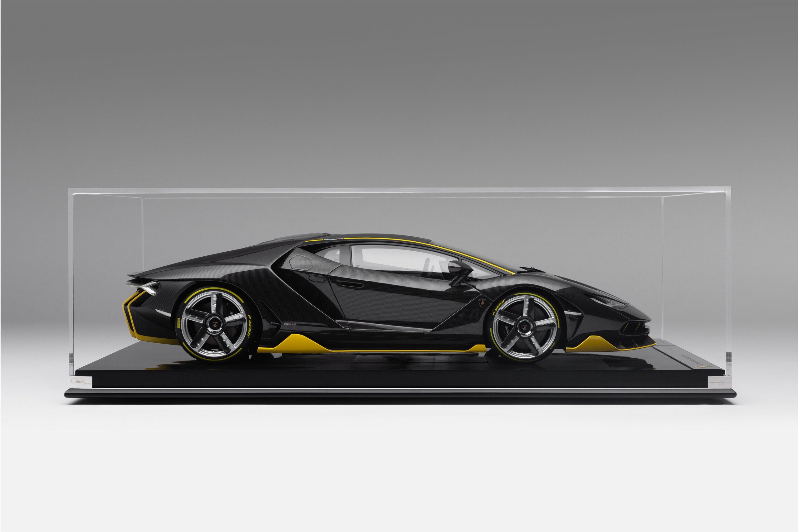 Amalgam Lamborghini Centenario Genfer Auto-Salon 2016 - Silber | 1:8 - Imagen 16