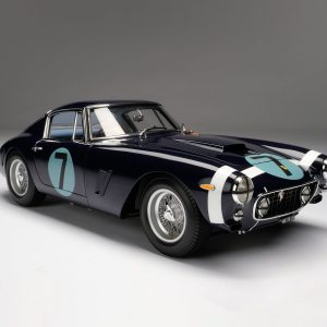 アマルガム フェラーリ 250 GT ベルリネッタ コンペティツィオーネ SWB 1961 グッドウッドTT ウィナー モス ブルー | 1:8