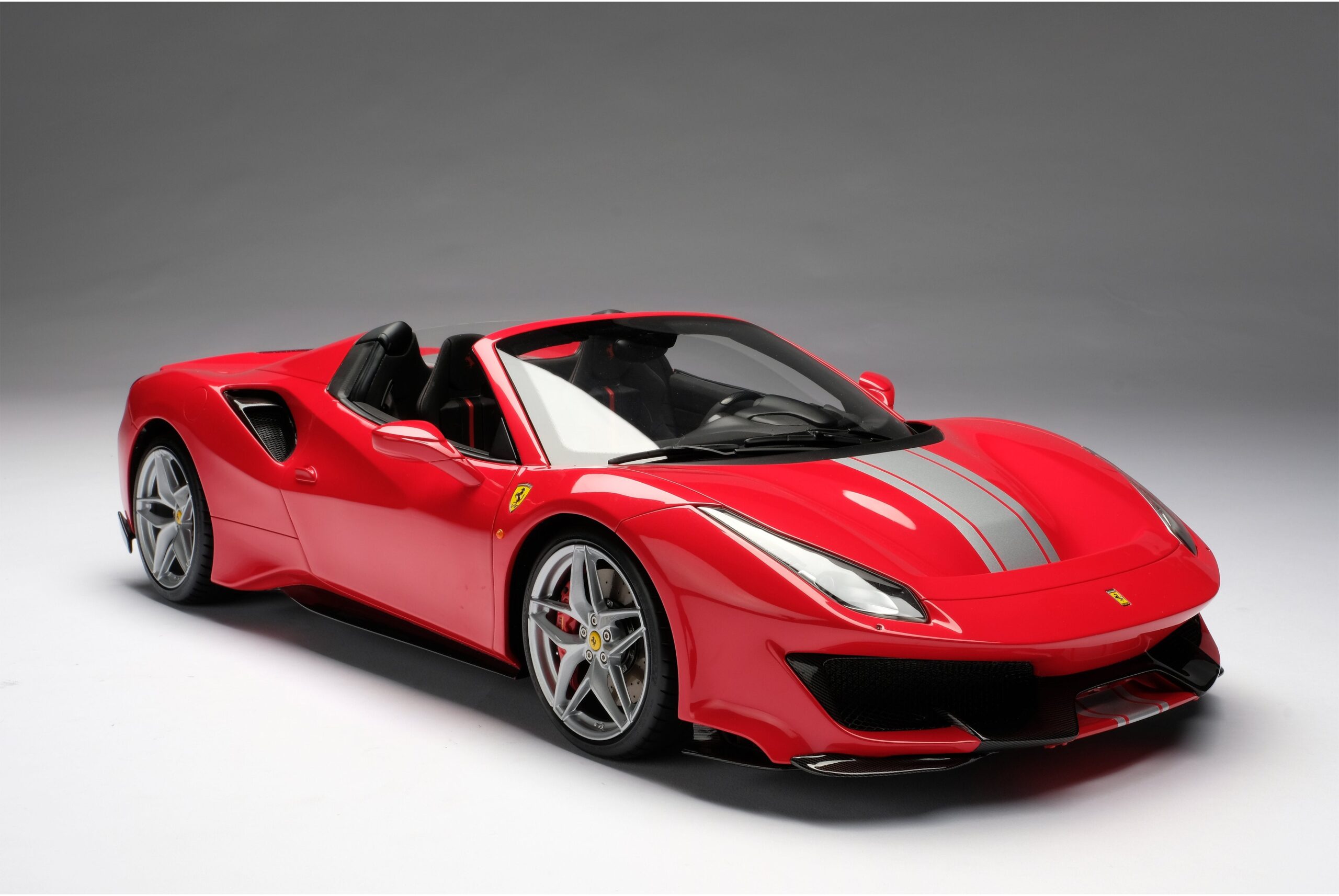 Amalgam Ferrari 488 Pista Spider (2018) - Blau | 1:8 - 画像4