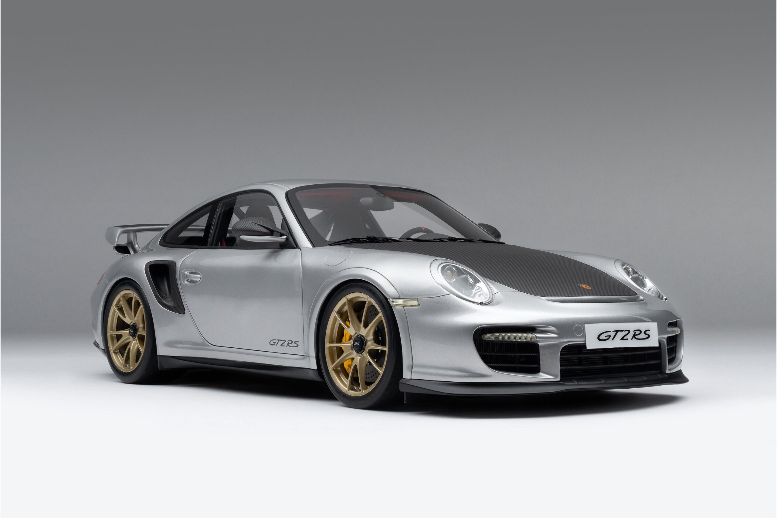 Amalgam Porsche 911 GT2 RS (2010) - Gelb | 1:8