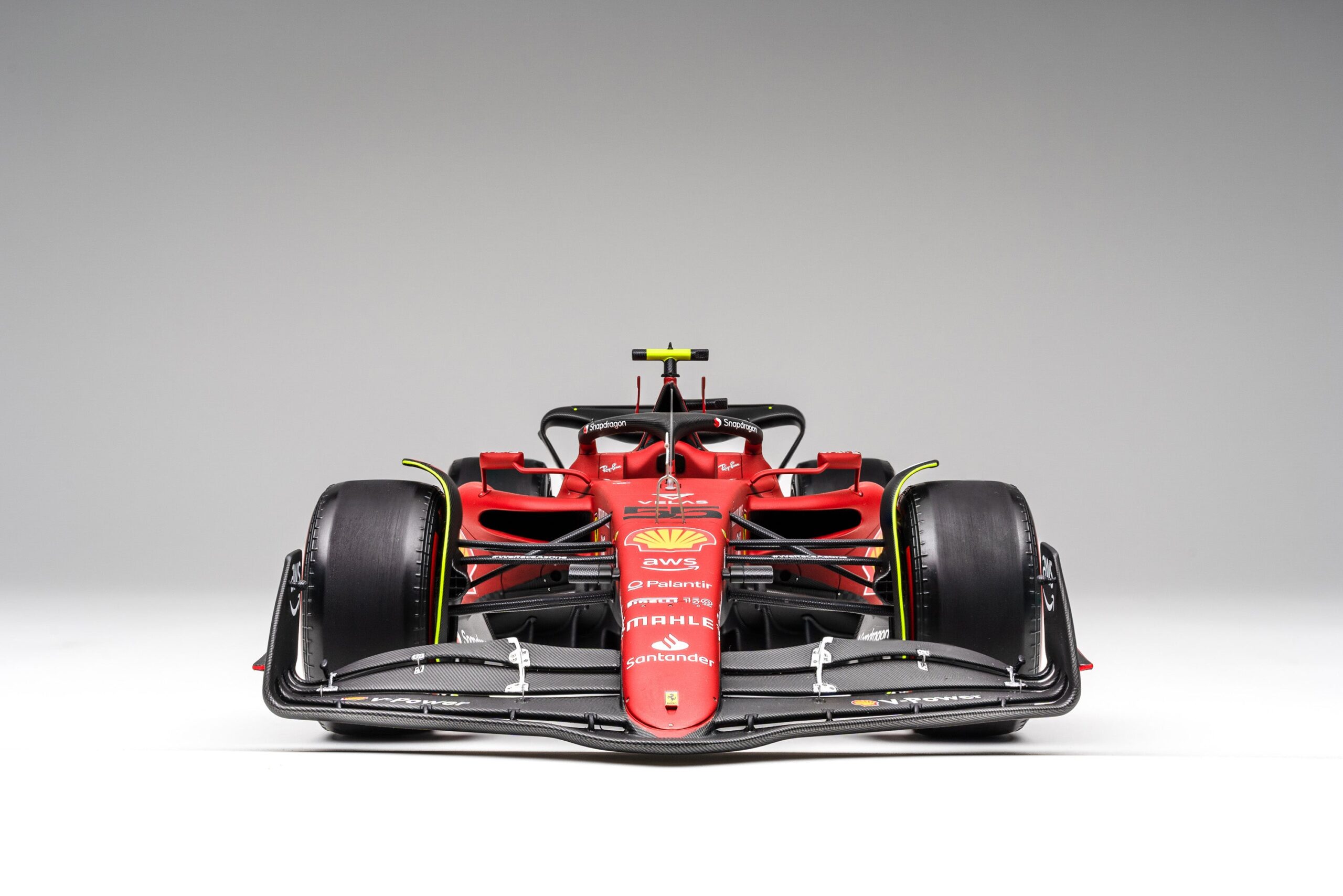 Amalgam Ferrari F1-75 2022 Bahrain Grand Prix - Dunkelrot | 1:8 - 画像5