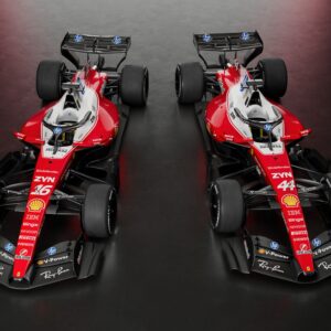 Amalgam Ferrari SF-26 Gran Premio de China 2026 - Lewis Hamilton - Rojo | 1:4