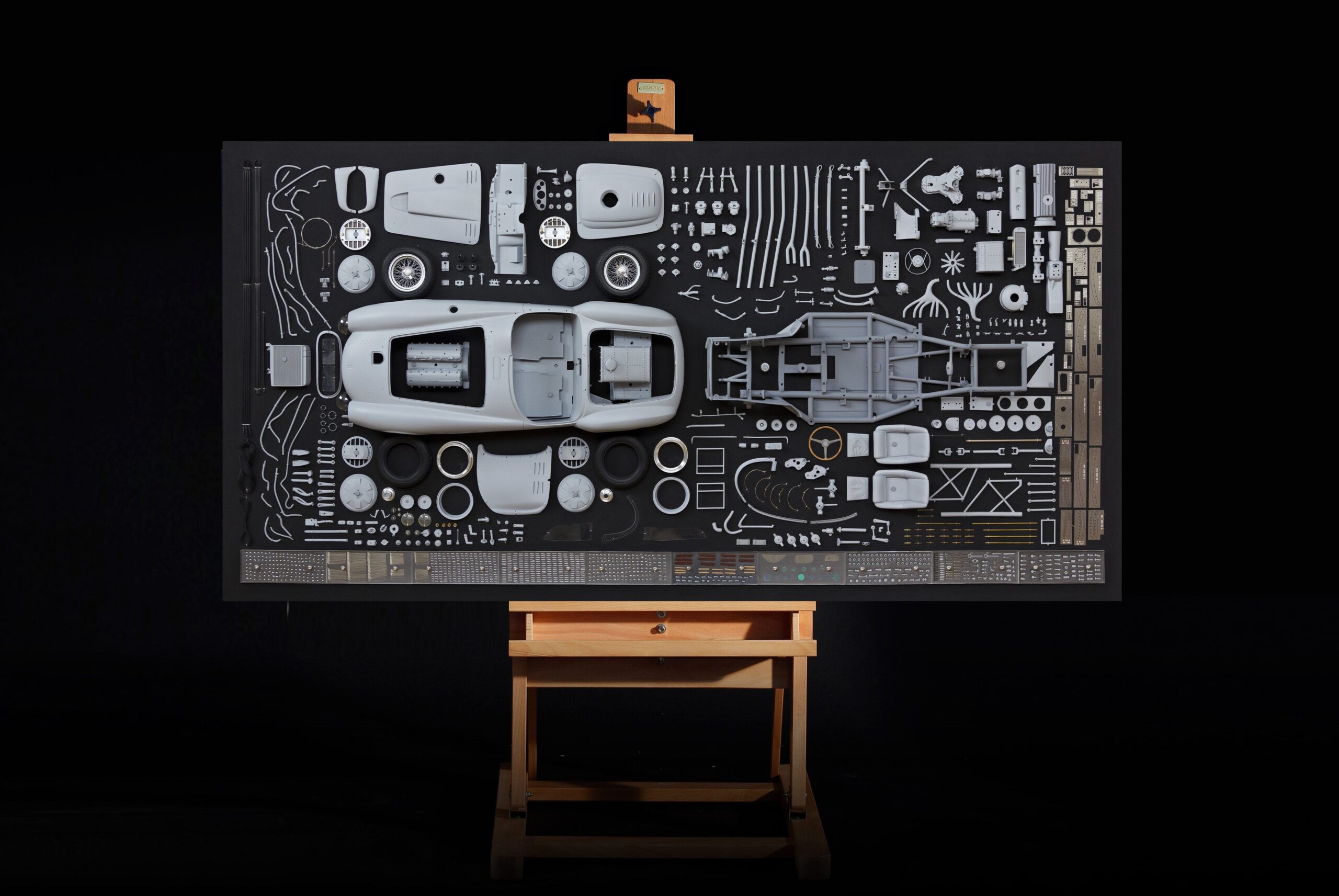 Amalgam Ferrari 375 Plus Teile-Display - Rot | 1:8 - Image 3