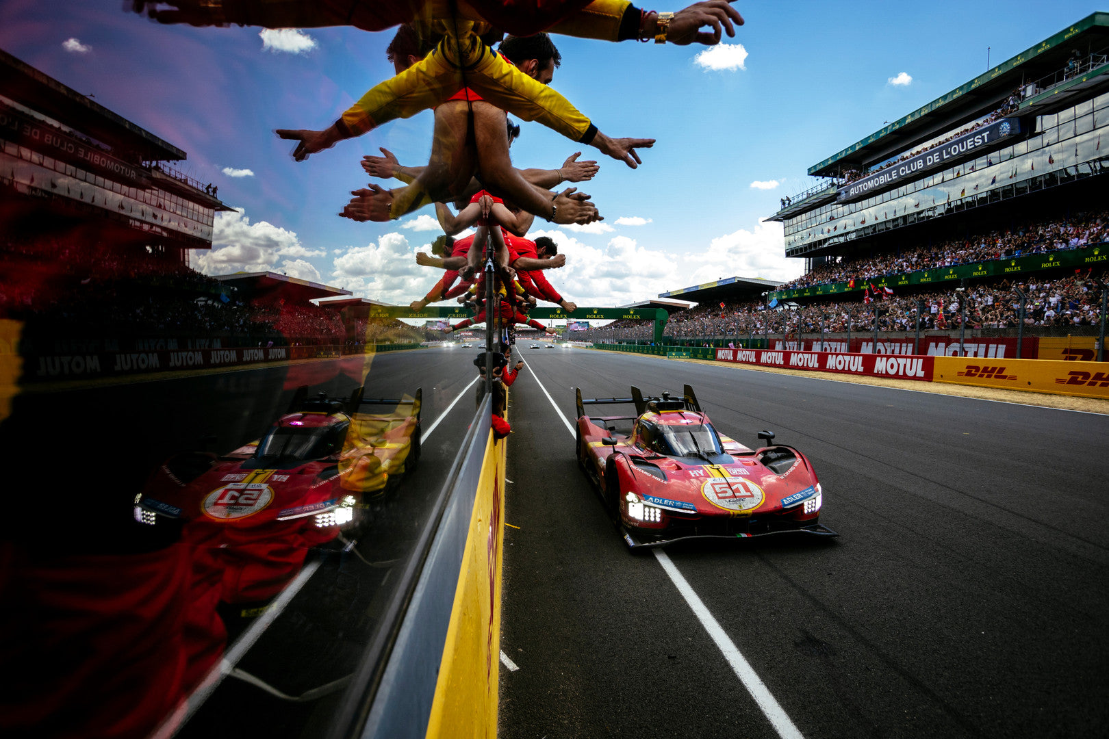 Amalgam Ferrari 499P 2023 Le Mans - Rot | 1:8 - 画像27