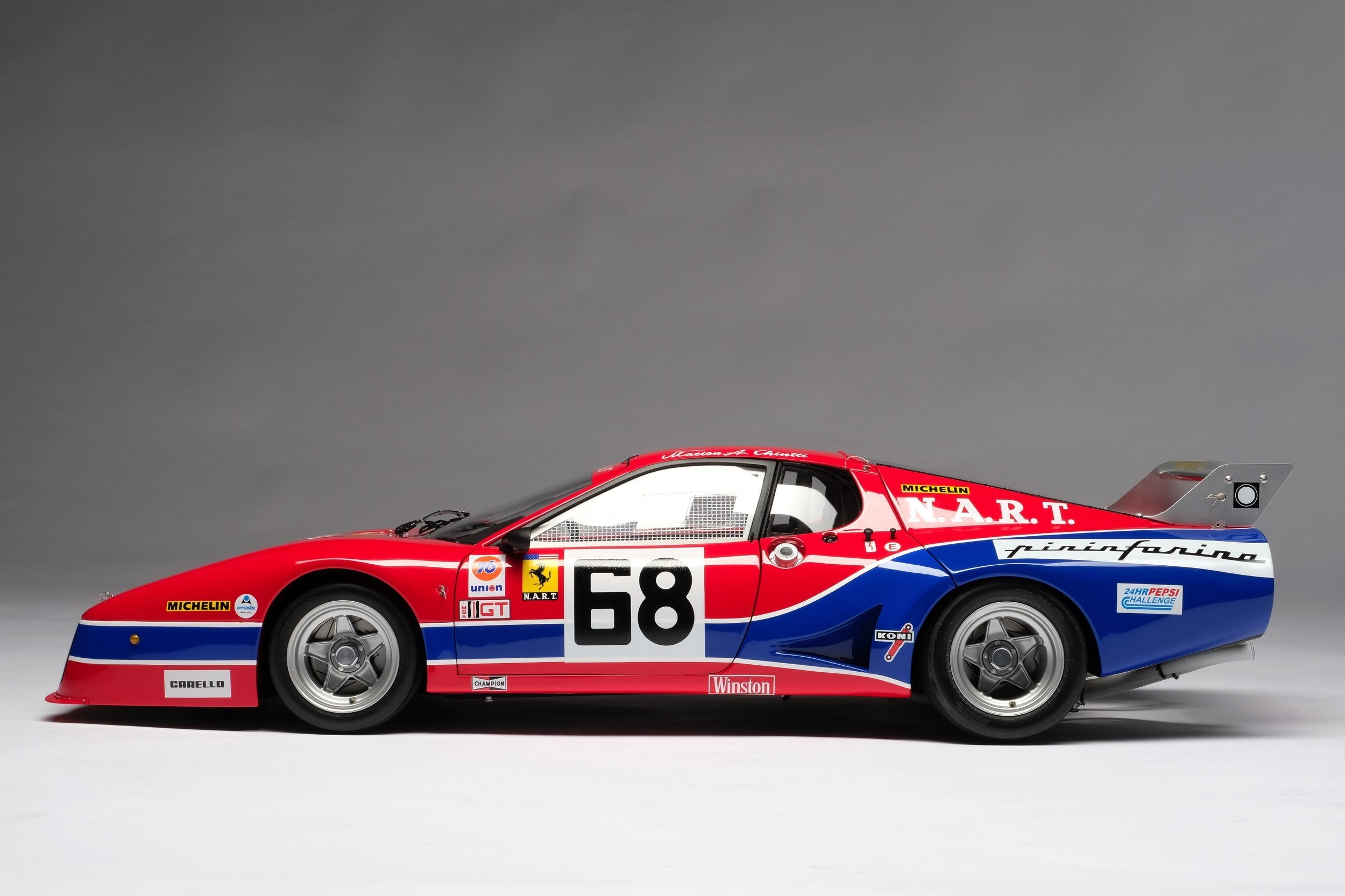 Amalgam Ferrari 512 BB LM NART #68 24h Daytona 1979 | 1:8 - 画像6