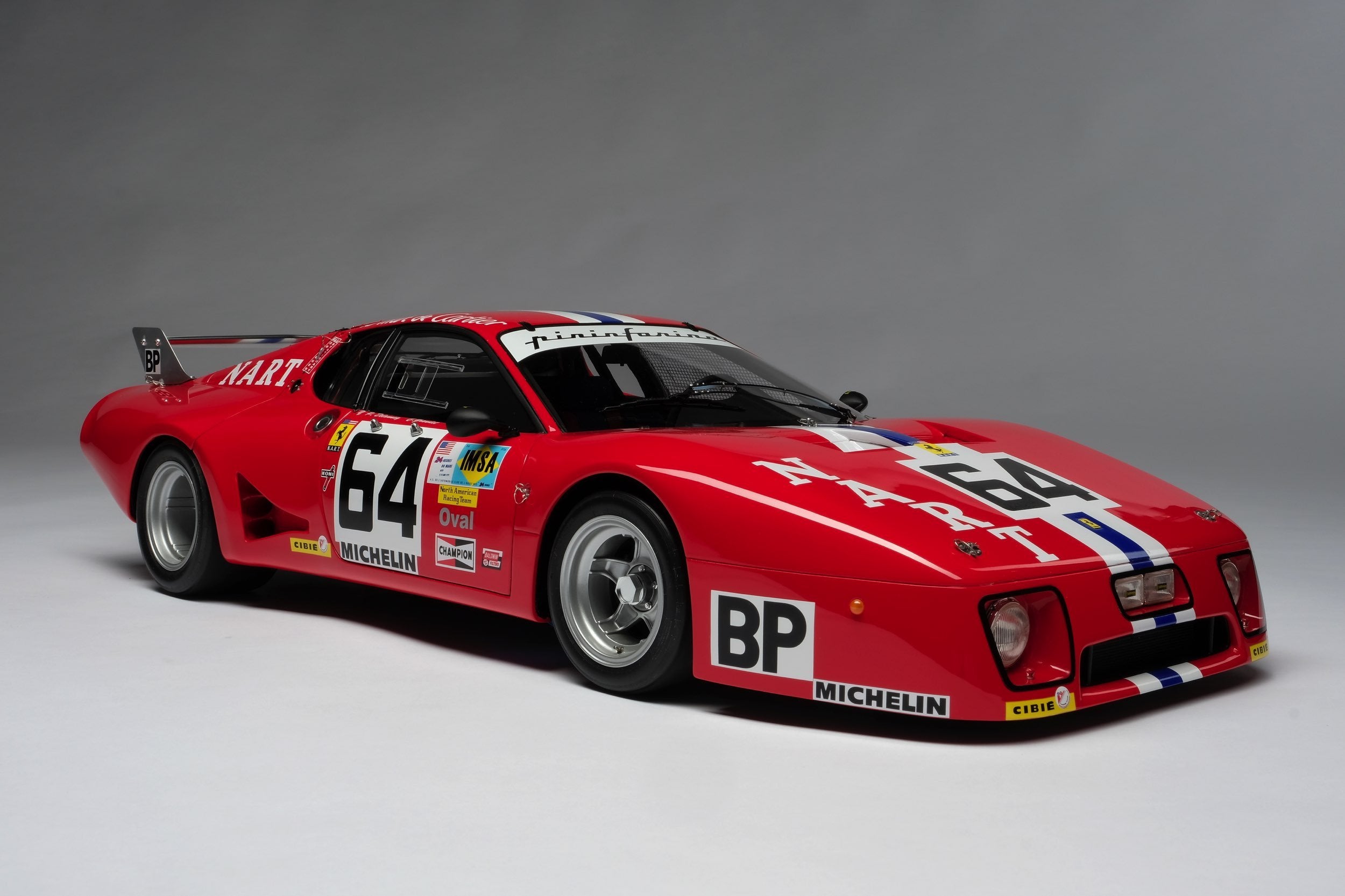 アマルガム フェラーリ 512 BB LM 1979 ル・マン - レッド | 1:8