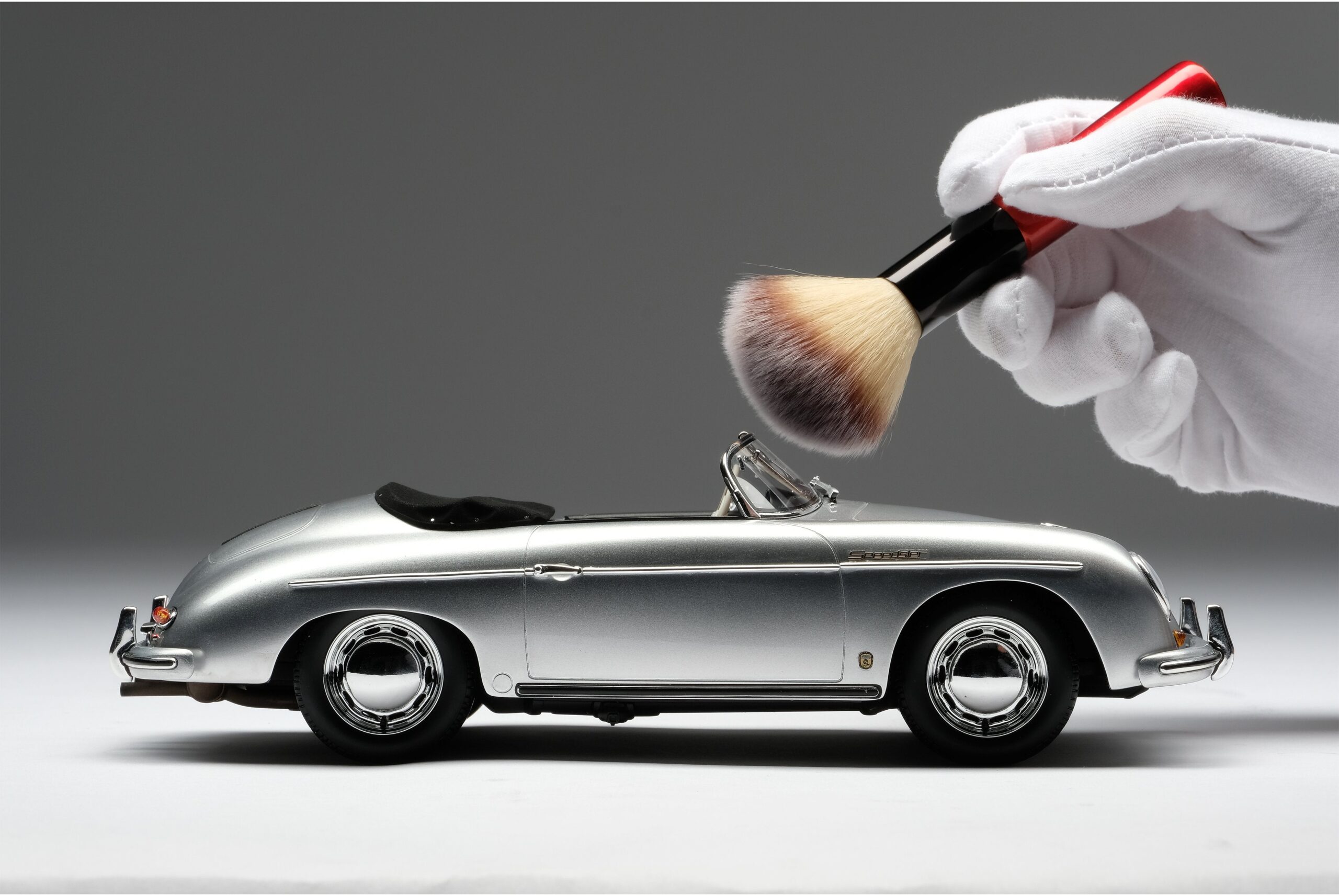 Amalgam Porsche 356A Speedster - Weiß | 1:18 – Bild 3
