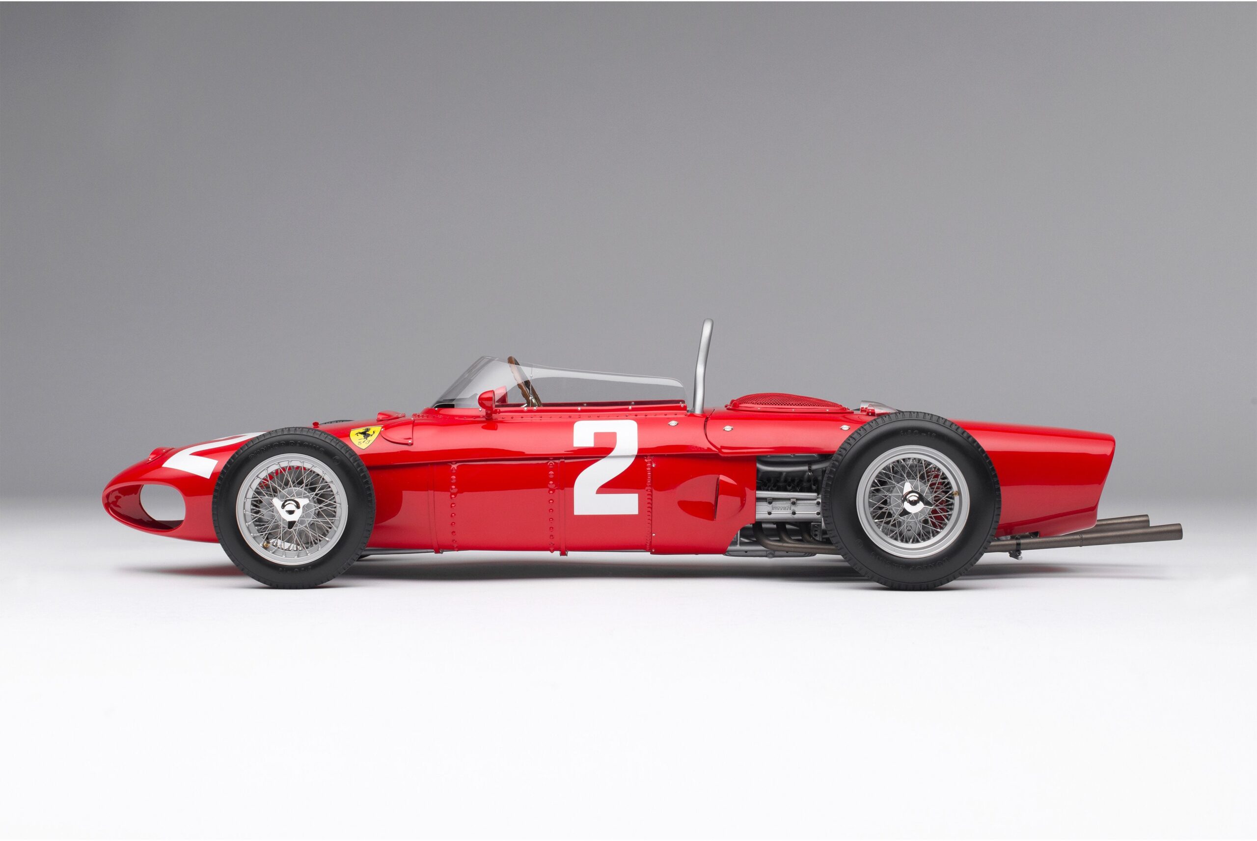 Amalgam Ferrari 156 F1 "Sharknose" 1961 Formula 1 Season Phil Hill - Rot | 1:8 - 画像11