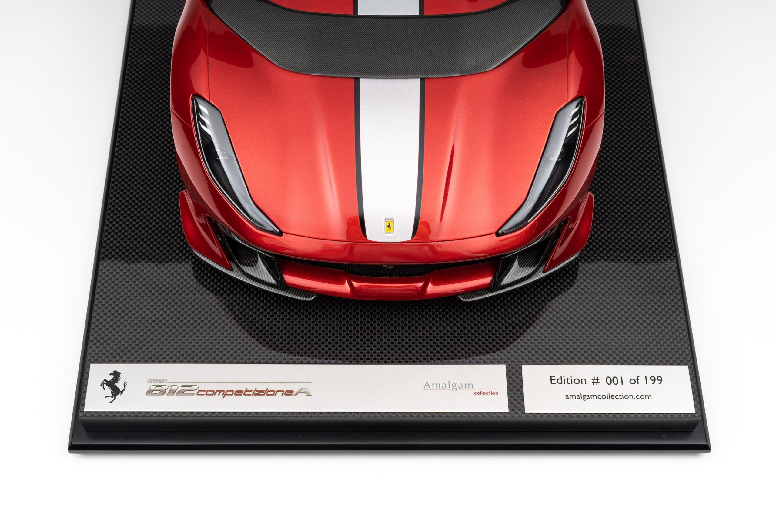 Amalgam Ferrari 812 Competizione A (2021) - Rot | 1:8 - 画像24