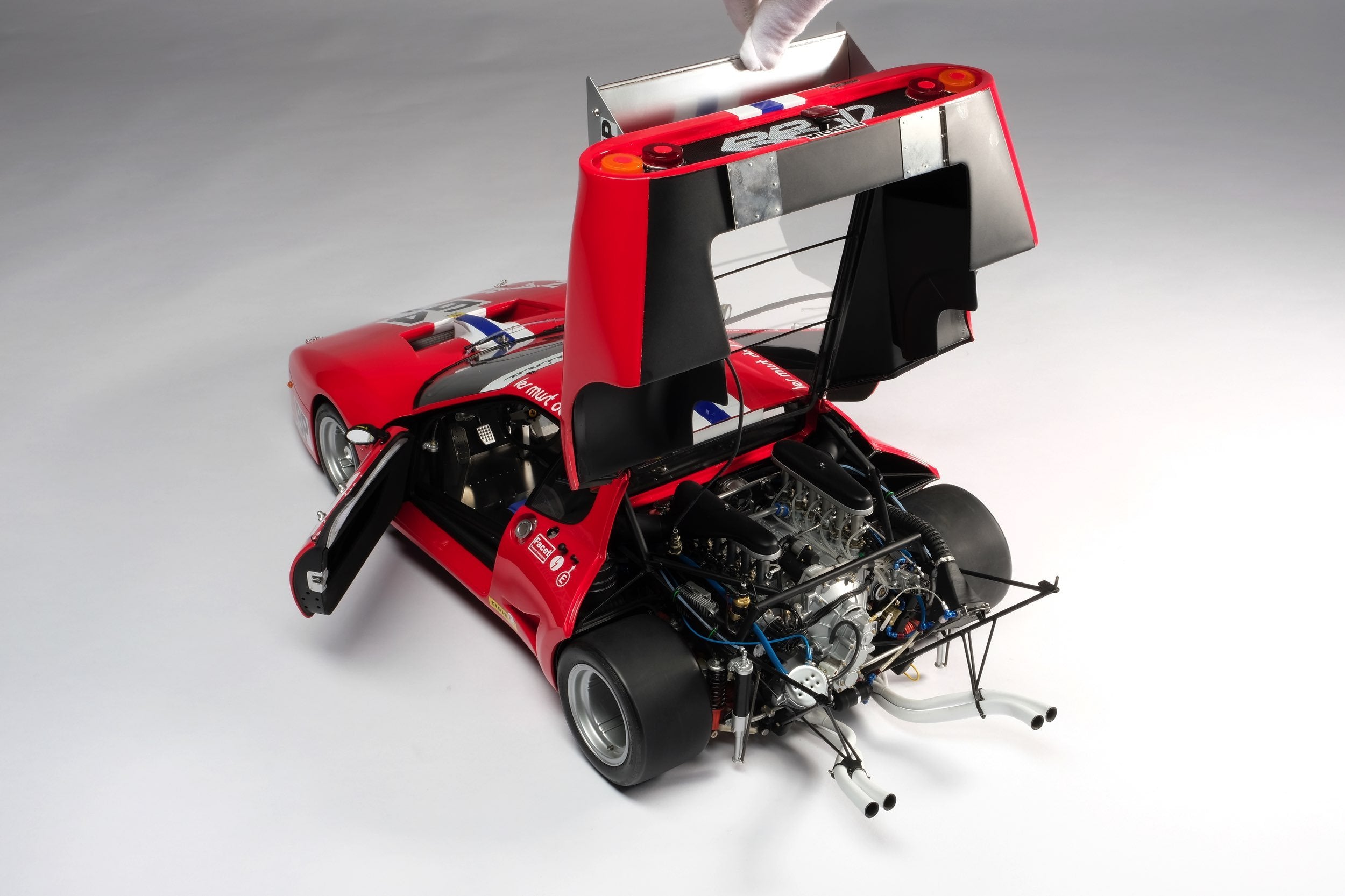 Amalgam Ferrari 512 BB LM 1979 Le Mans - Rot | 1:8 - 画像10