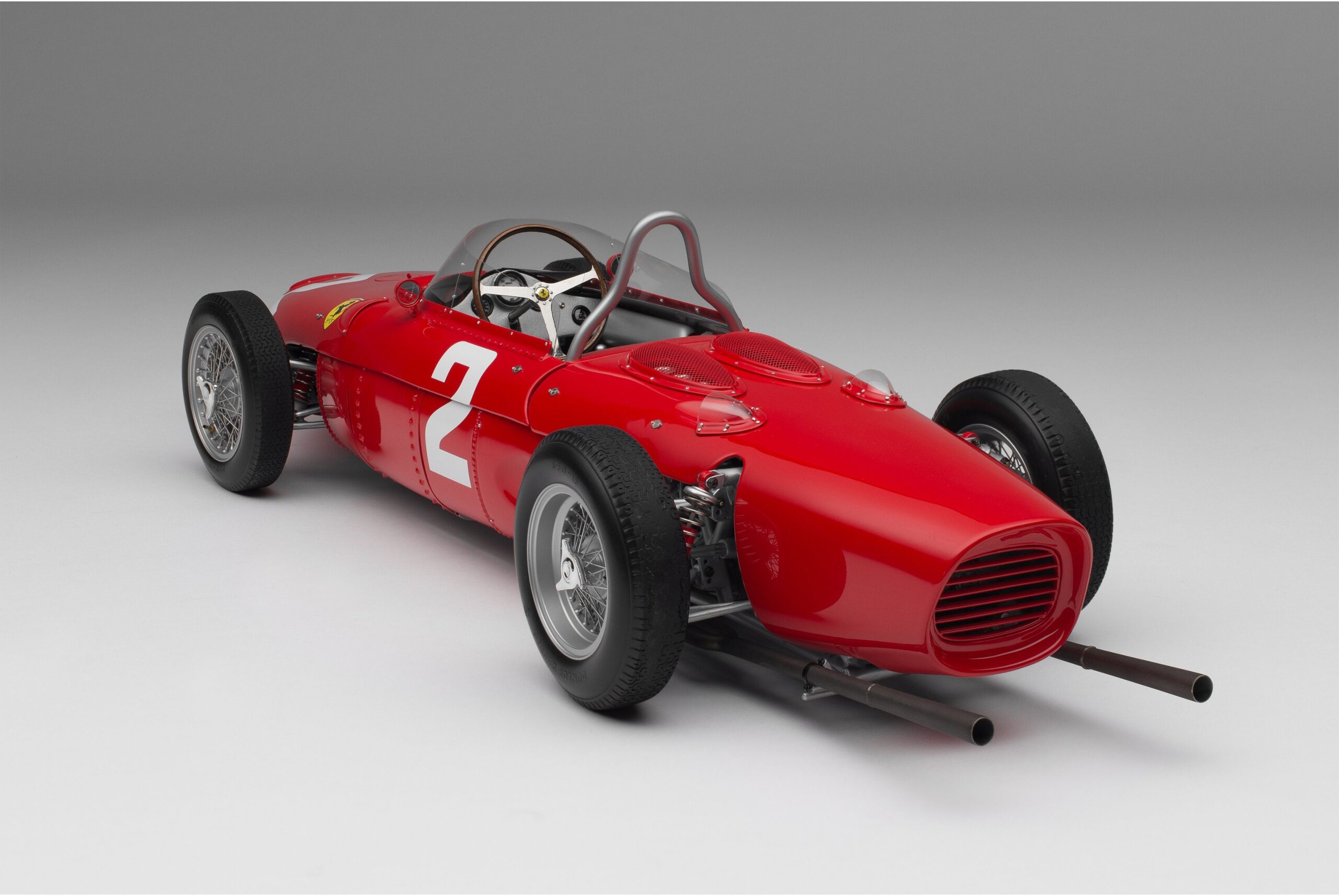 Amalgam Ferrari 156 F1 "Sharknose" 1961 Formula 1 Season Phil Hill - Rot | 1:8 - 画像15