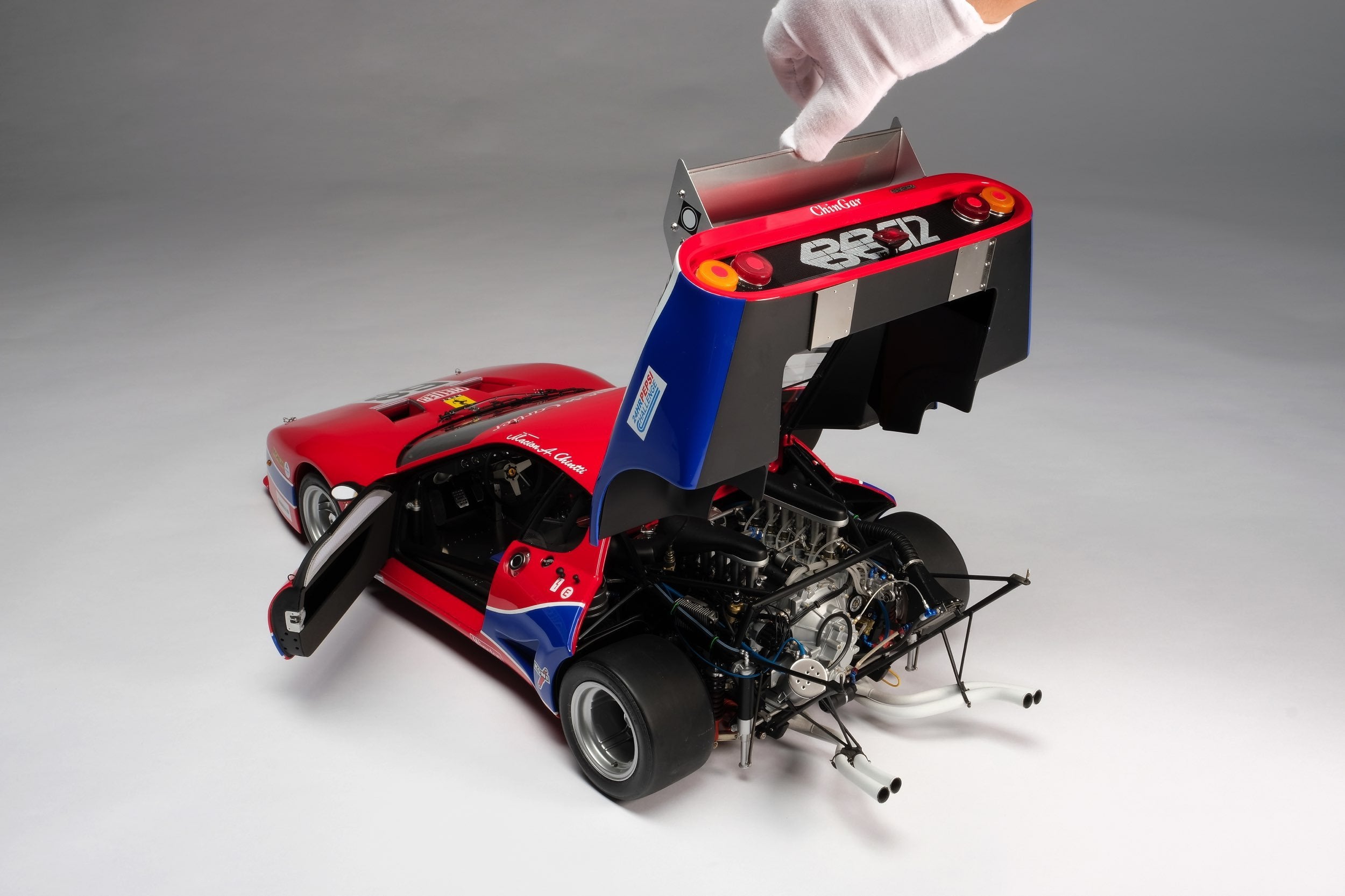 Amalgam Ferrari 512 BB LM NART #68 24h Daytona 1979 | 1:8 - 画像10
