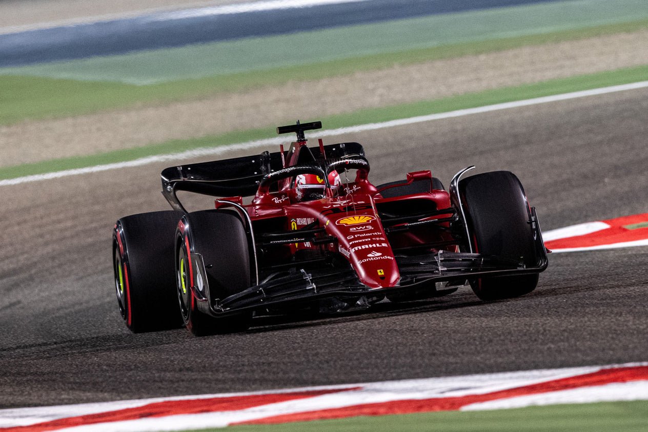 Amalgam Ferrari F1-75 2022 Bahrain Grand Prix - Dunkelrot | 1:8 - 画像16