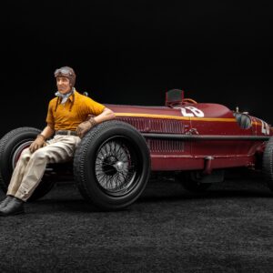 Amalgam Alfa Romeo 8C 2300 "Monza" 1932 Grand Prix de Monaco Édition Tazio Nuvolari - Rouge | 1:8