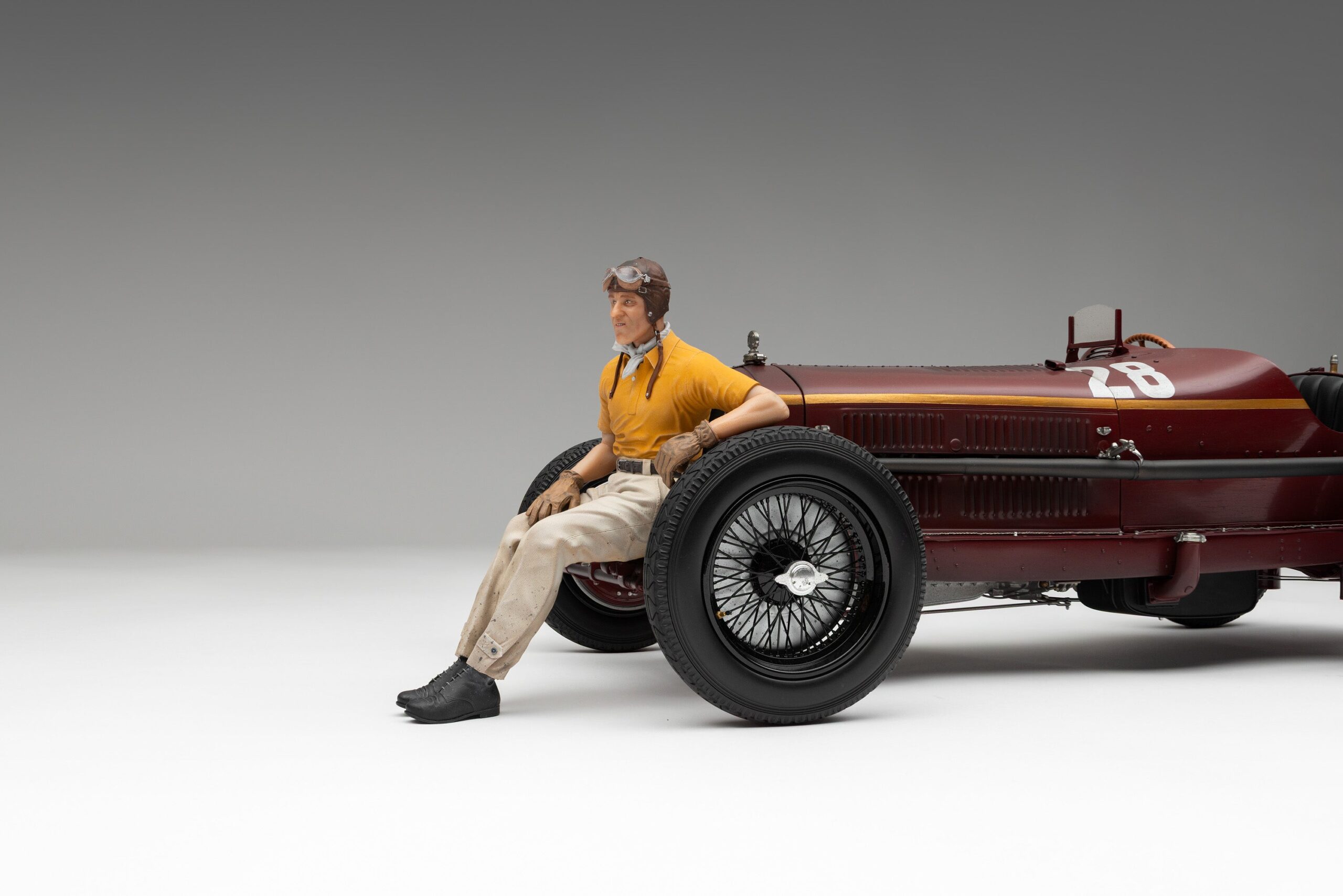 Amalgam Alfa Romeo 8C 2300 "Monza" 1932 Monaco Grand Prix Tazio Nuvolari Edition - Rot | 1:8 - 画像6