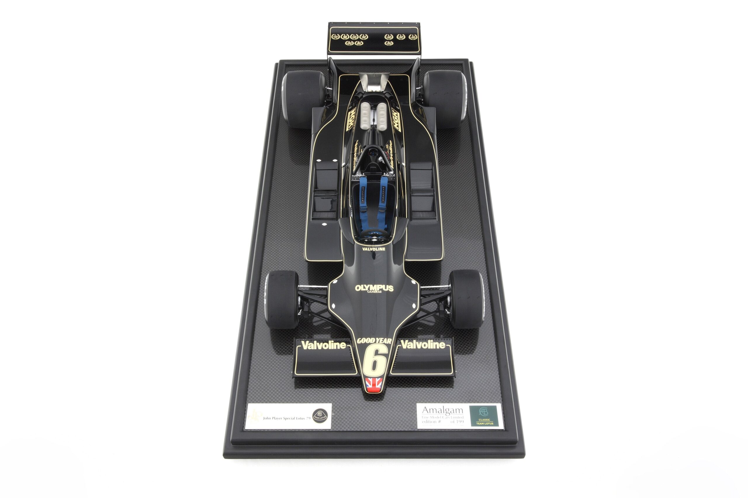 Amalgam Lotus 79 1978 Dutch Grand Prix Ronnie Peterson - Schwarz | 1:8 - 画像5