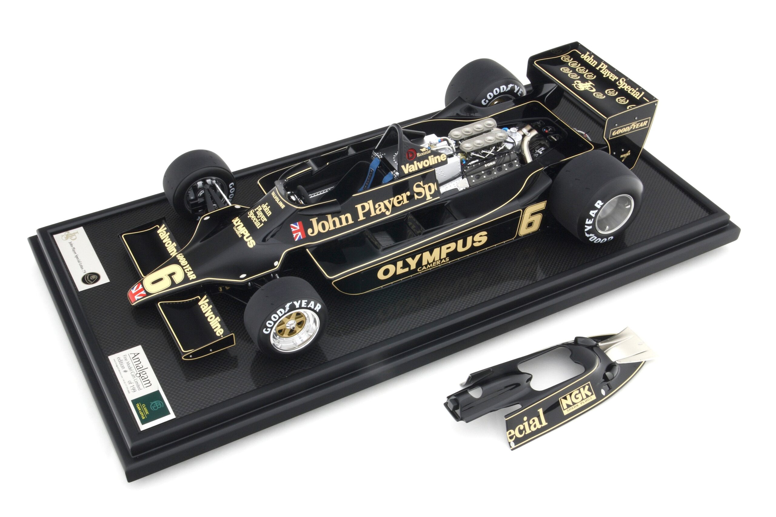 Amalgam Lotus 79 1978 Dutch Grand Prix Ronnie Peterson - Schwarz | 1:8 - 画像6