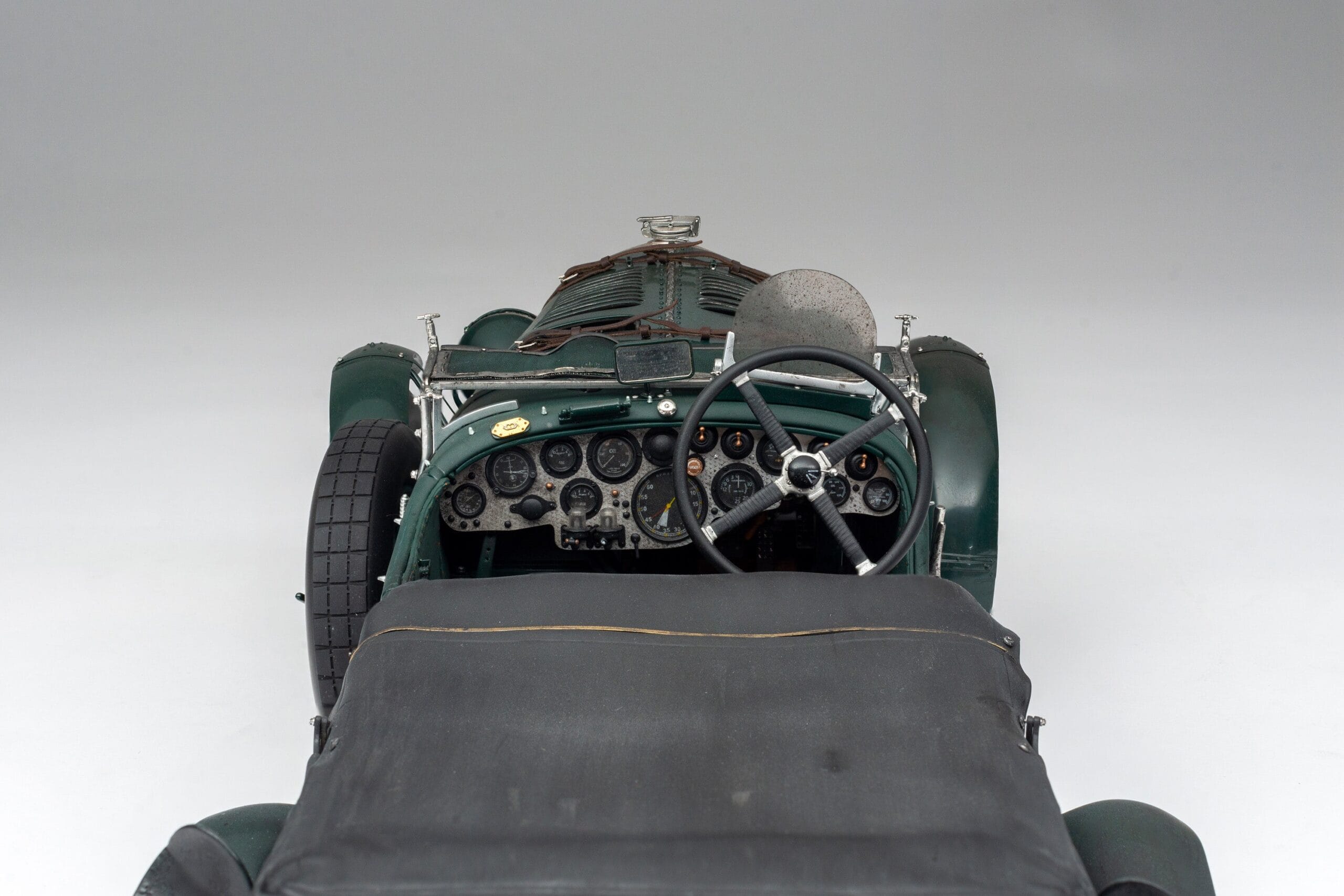 Amalgam Bentley Blower 1930 Le Mans Birkin & Chassagne Race Weathered - Grün | 1:8 - 画像9