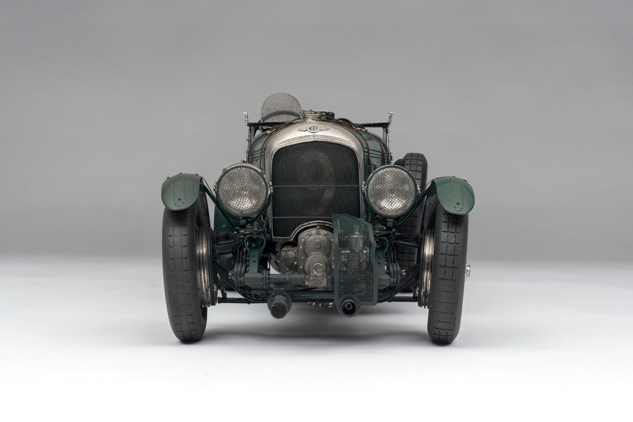 Amalgam Bentley Blower 1930 Le Mans Birkin & Chassagne Race Weathered - Grün | 1:8 - 画像14