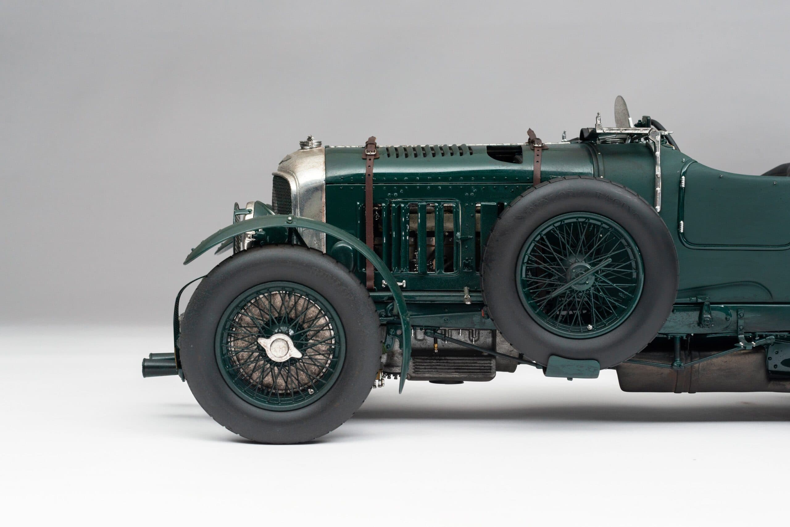 Amalgam Bentley Blower 1930 Le Mans Birkin & Chassagne Race Weathered - Grün | 1:8 - 画像10