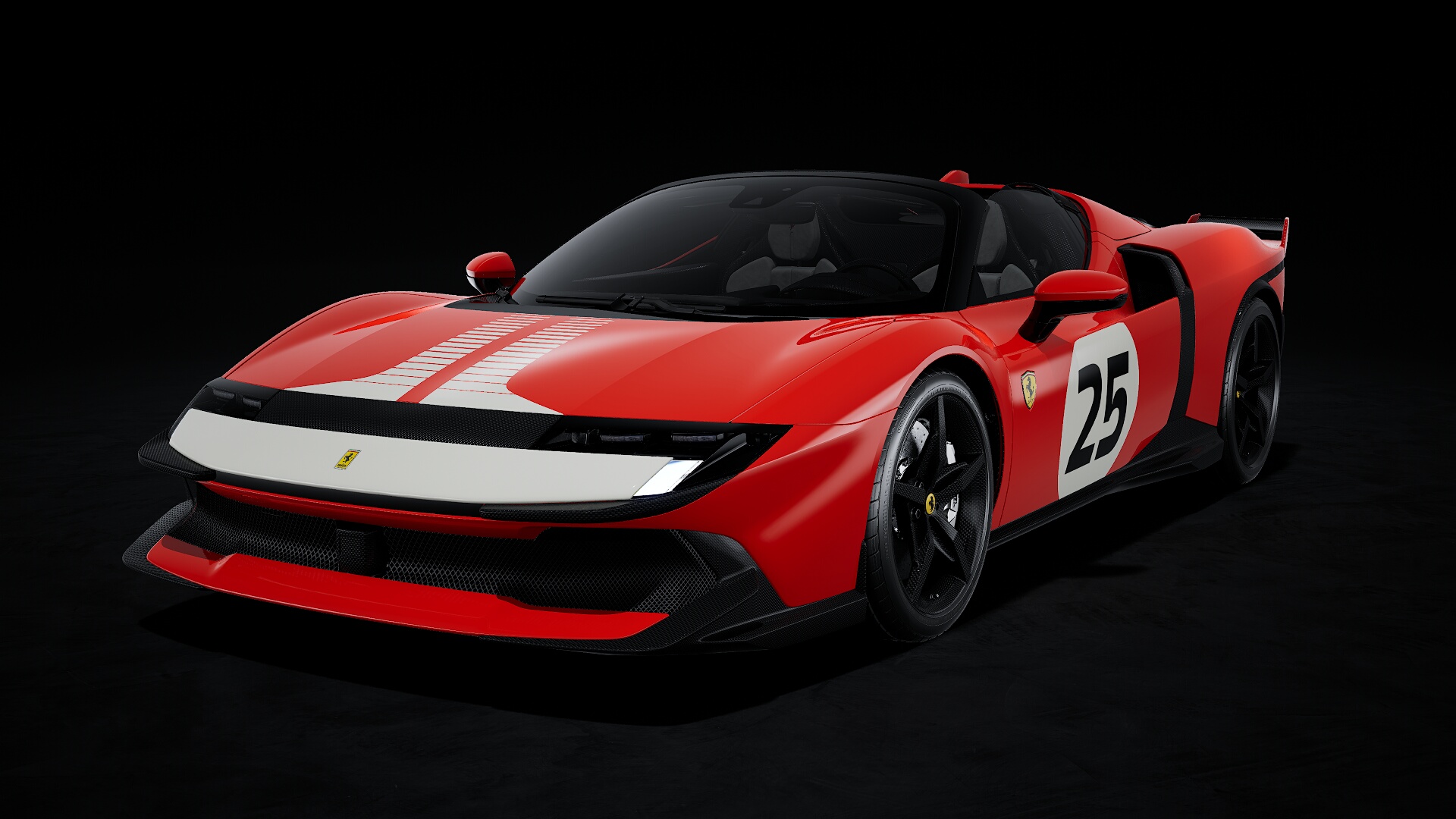 MR Collection Ferrari 849 Testarossa Spider - Rosso Corsa Assetto Fiorano | 1:18