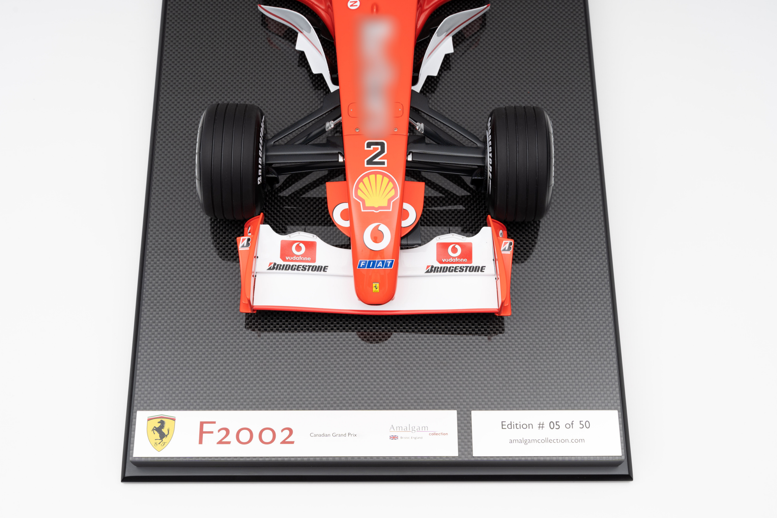 Amalgam Ferrari F2002 2002 Canadian Grand Prix - Rot | 1:8 - 画像22