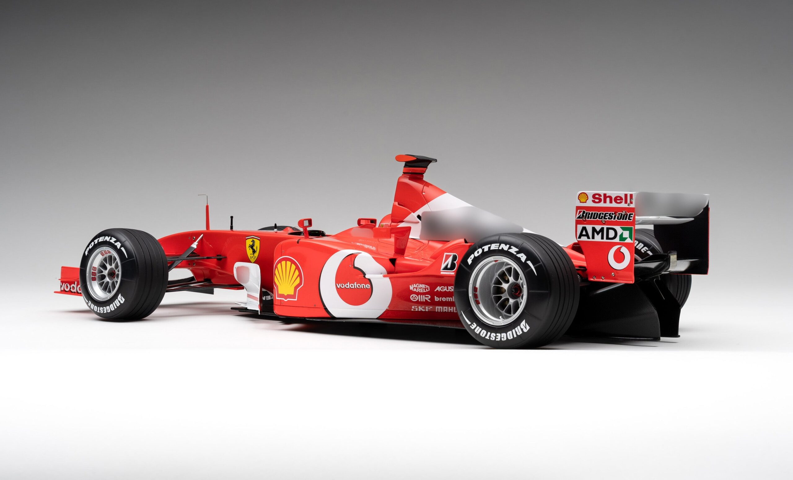 Amalgam Ferrari F2002 2002 Canadian Grand Prix - Rot | 1:8 - 画像25