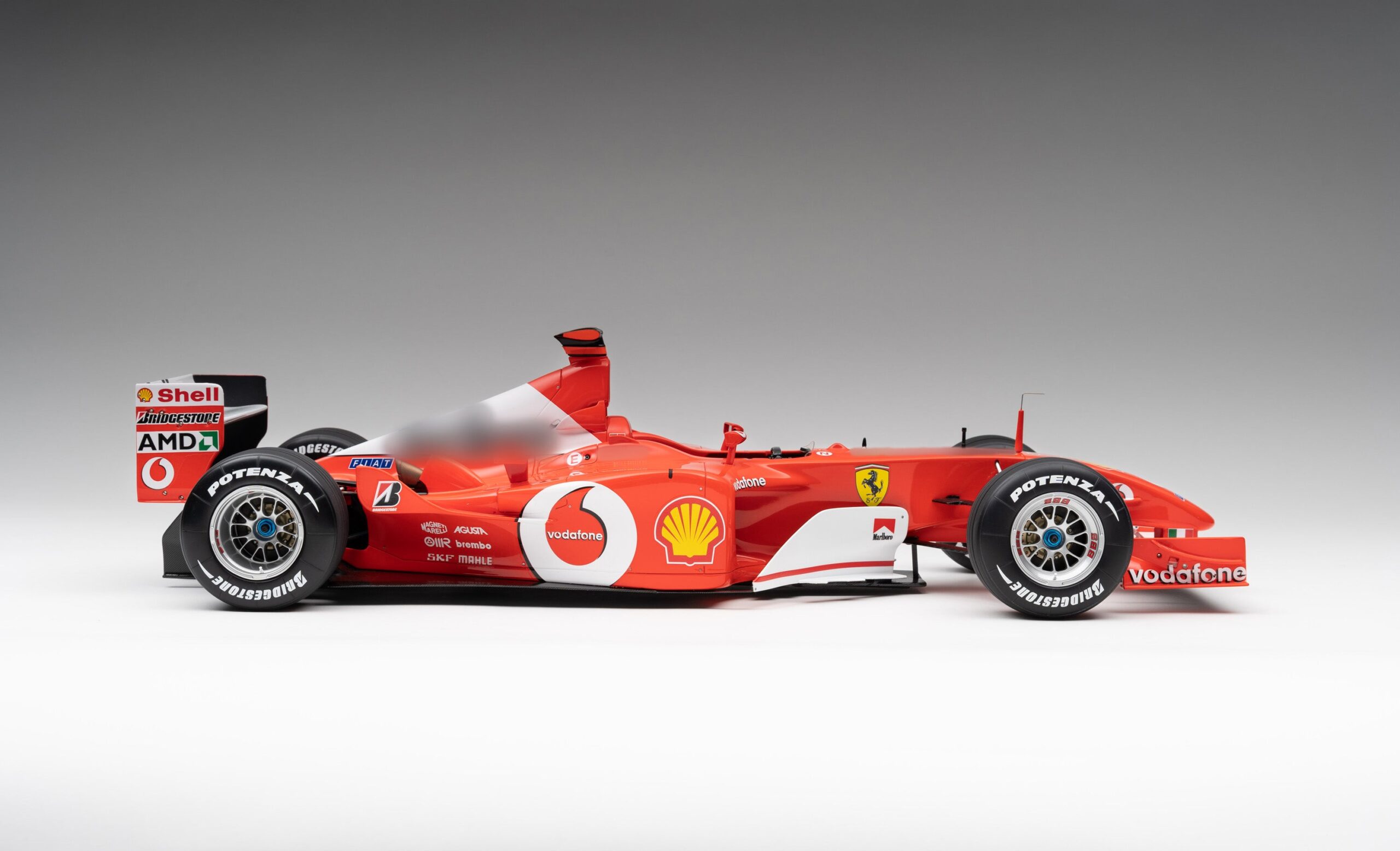 Amalgam Ferrari F2002 2002 Canadian Grand Prix - Rot | 1:8 - 画像10