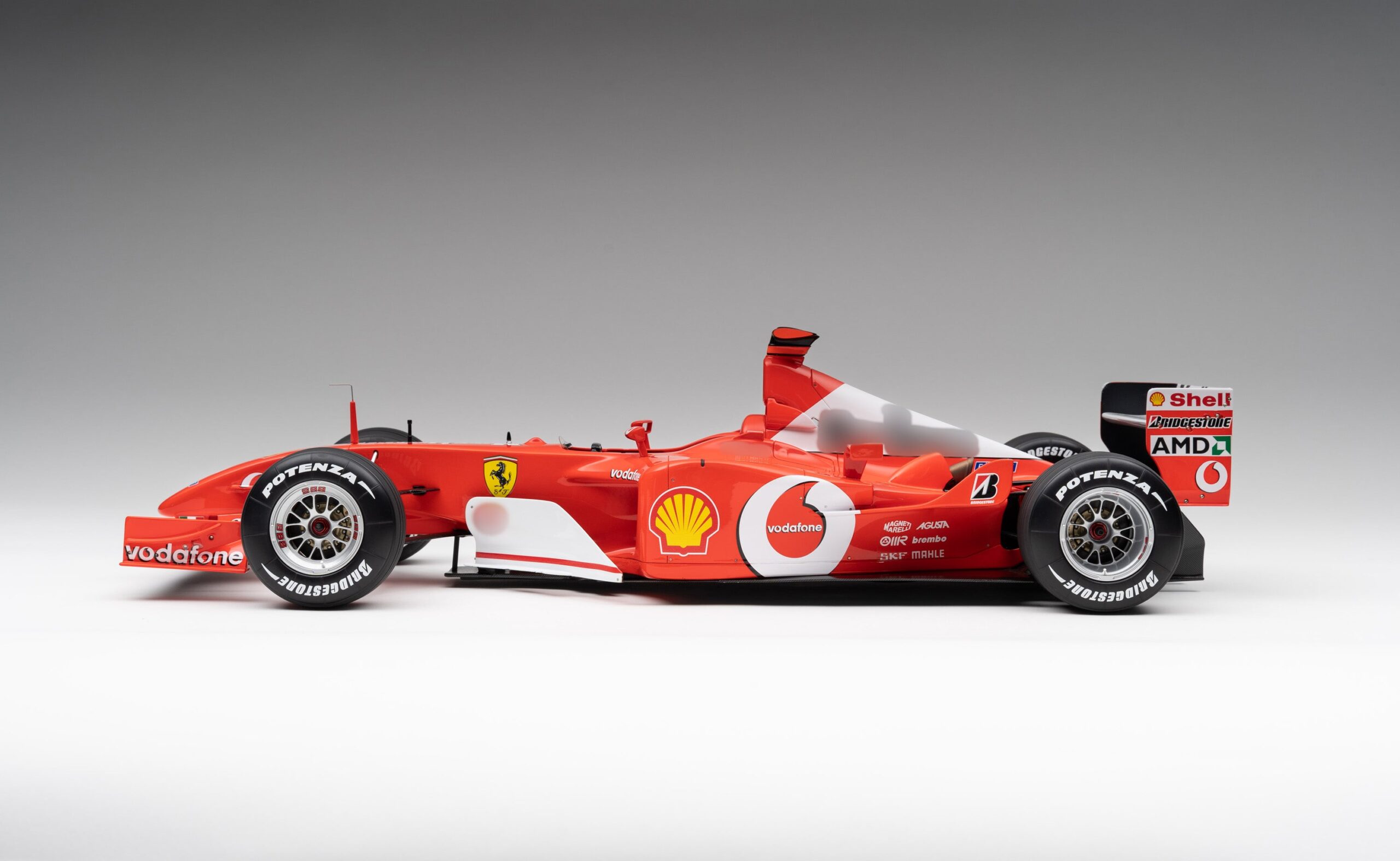 Amalgam Ferrari F2002 2002 Canadian Grand Prix - Rot | 1:8 - 画像11