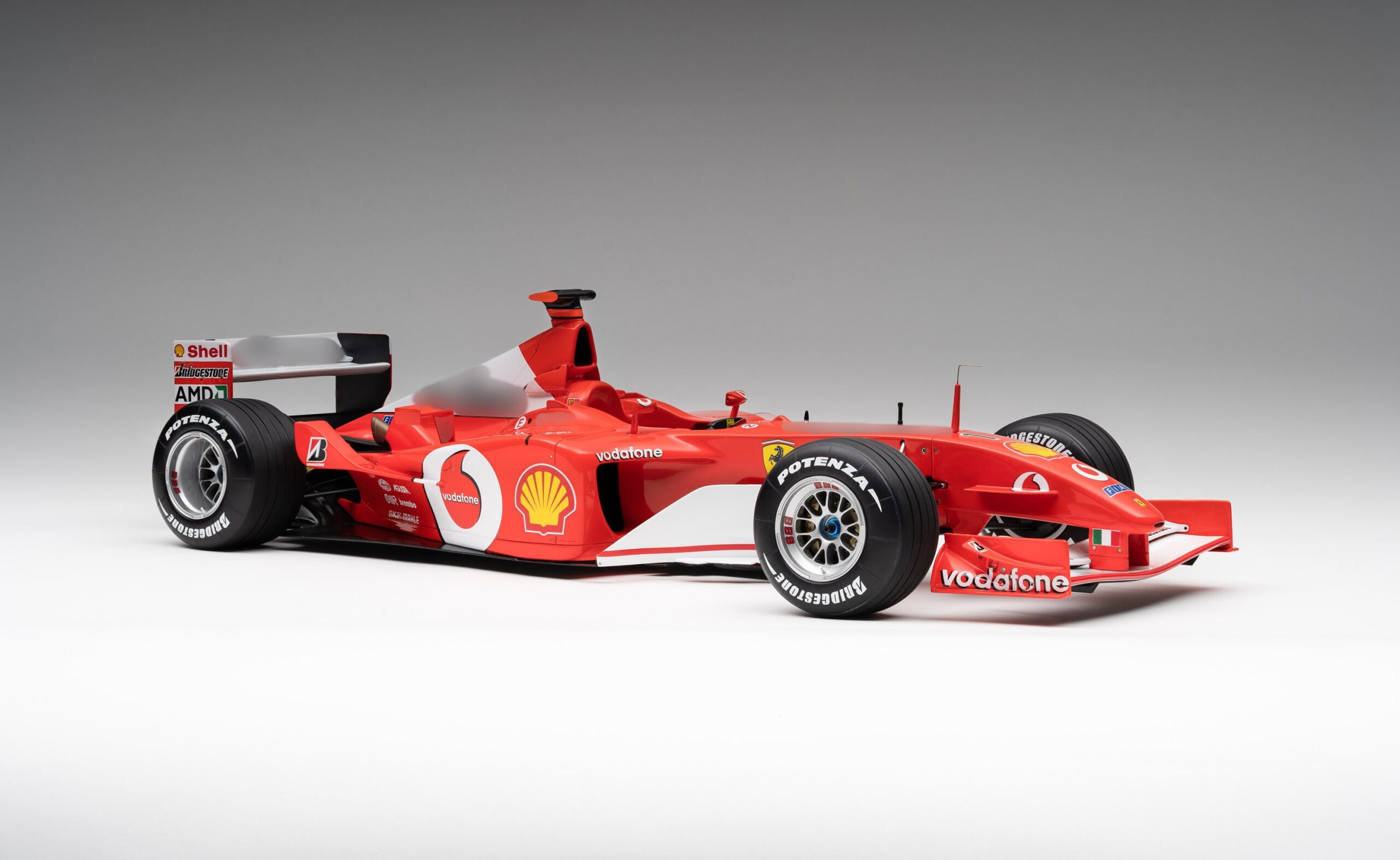 Amalgam Ferrari F2002 2002 Canadian Grand Prix - Rot | 1:8 - 画像4