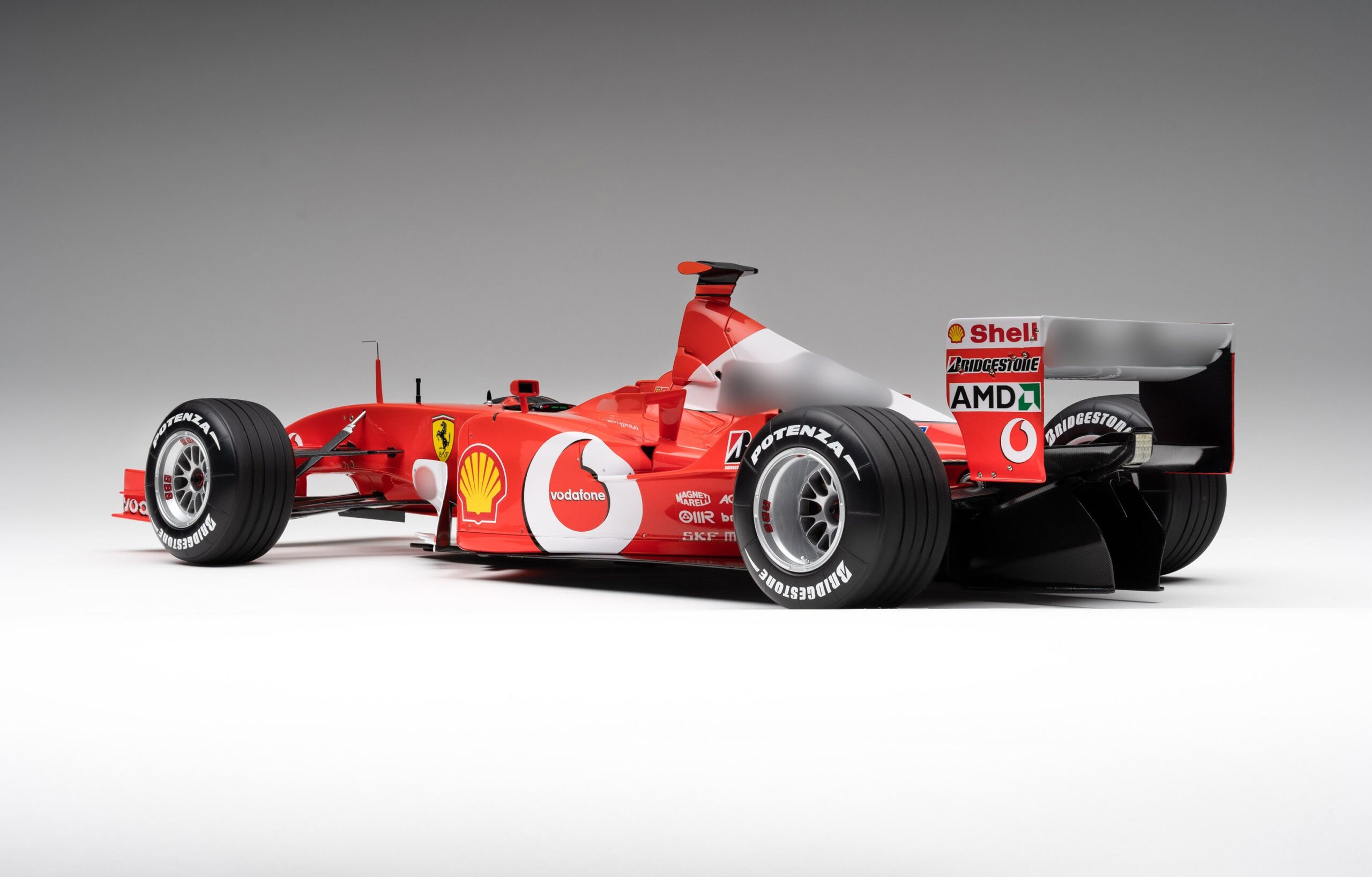 Amalgam Ferrari F2002 2002 Canadian Grand Prix - Rot | 1:8 - 画像13