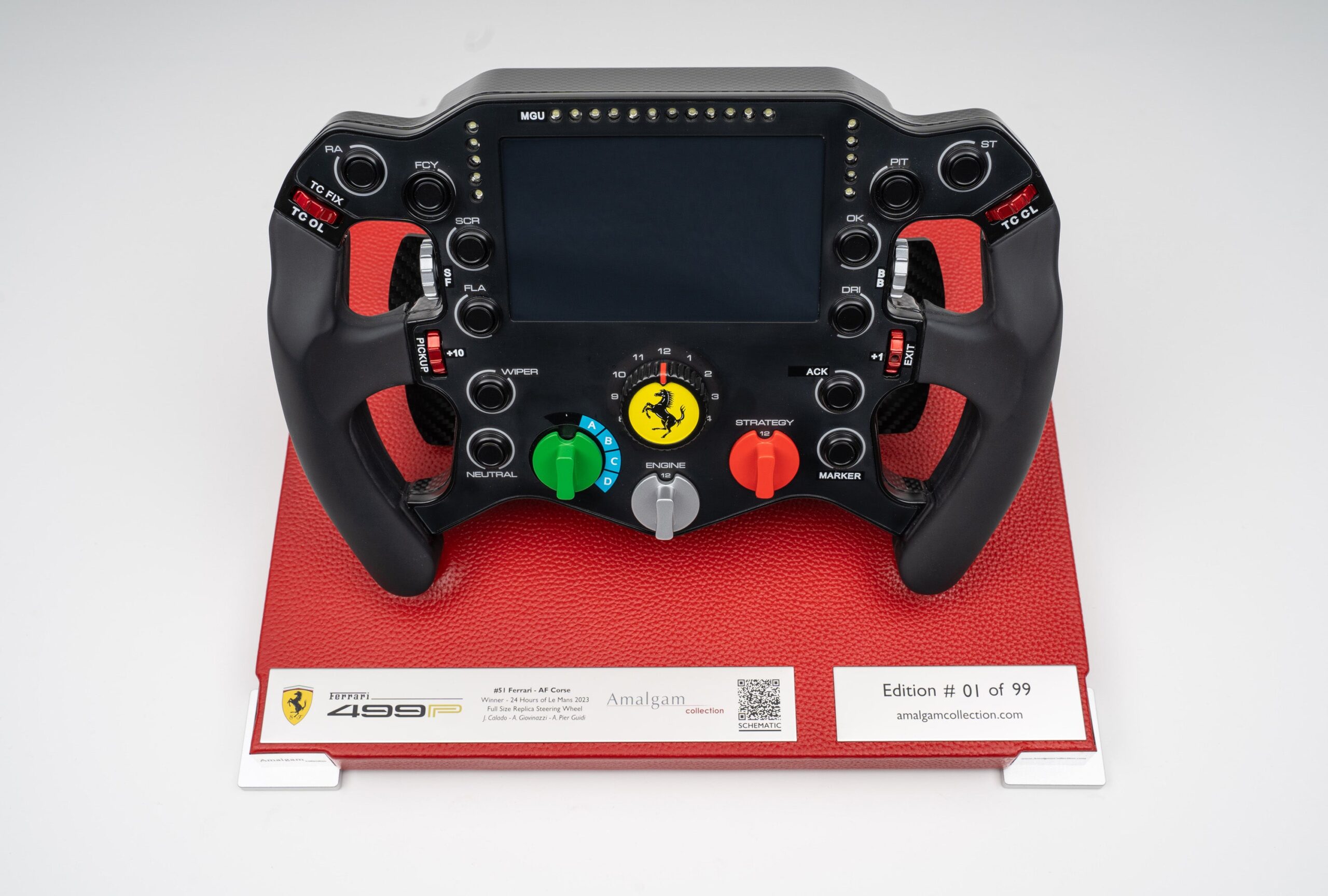 Amalgam Ferrari 499P Lenkrad 2023 Le Mans Winner #51 | 1:1 - 画像14