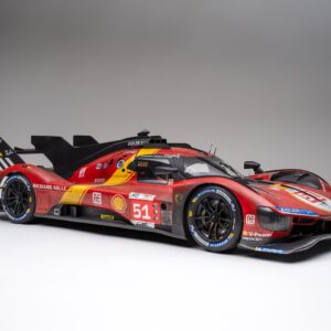 Amalgam Ferrari 499P 2023 Vainqueur Le Mans Patiné - Rouge | 1:5