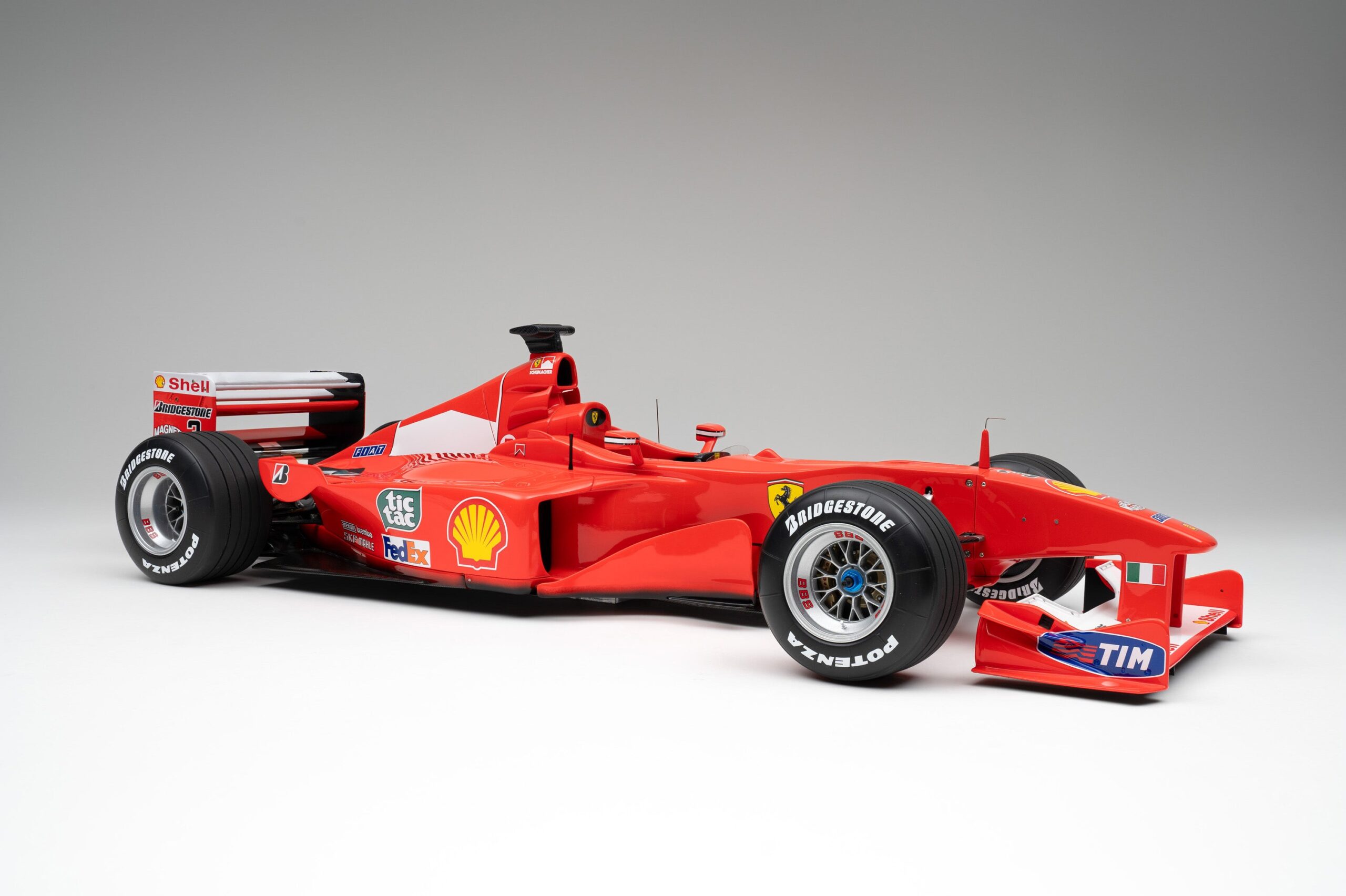 Amalgam Ferrari F1-2000 2000 European Grand Prix (Michael Schumacher) - Rot | 1:8 - 画像8