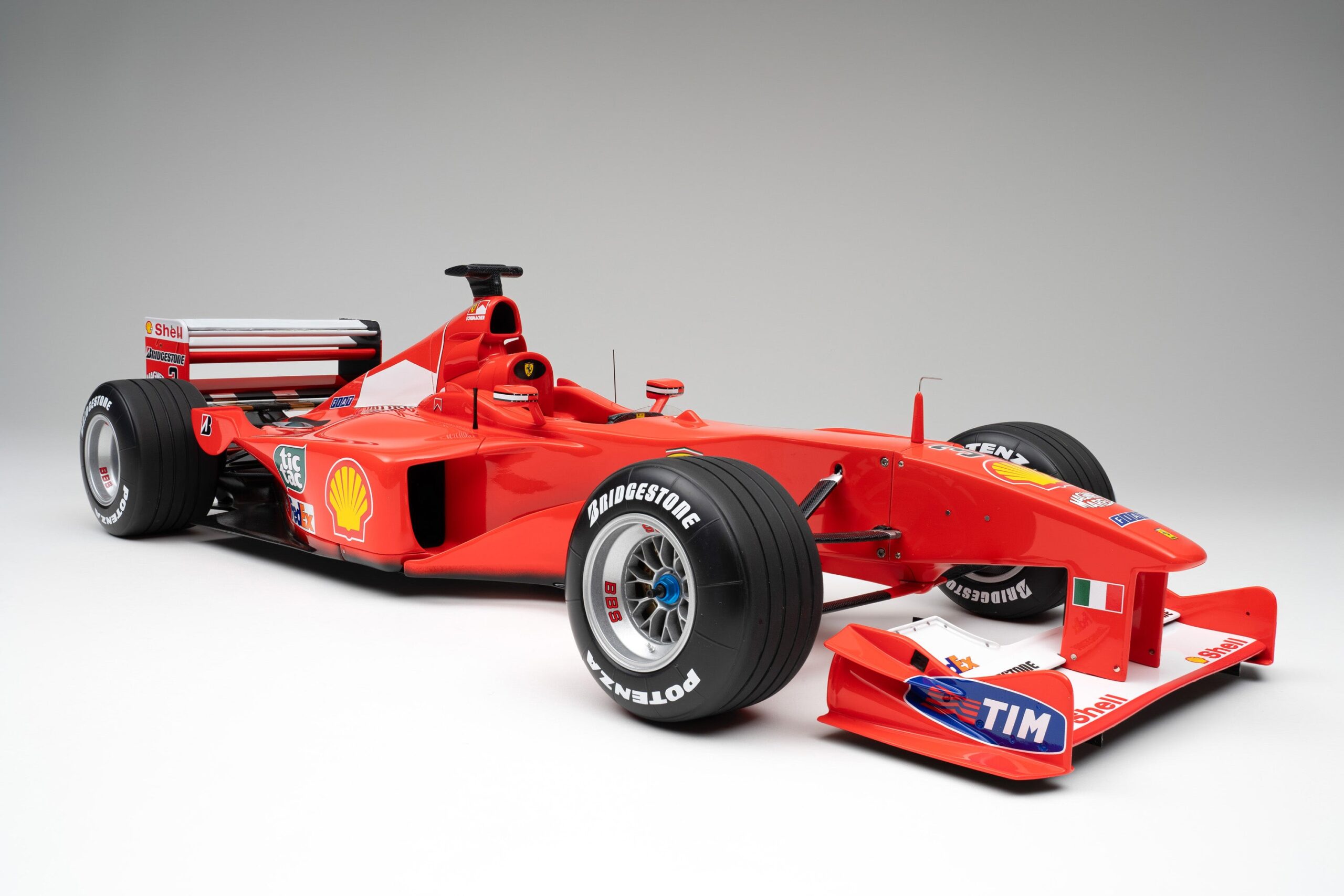 Amalgam Ferrari F1-2000 2000 European Grand Prix (Michael Schumacher) - Rot | 1:8 - 画像9
