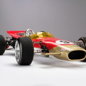 Amalgam Lotus 49B 1968 Monaco Grand Prix Winner Graham Hill - Red | 1:8