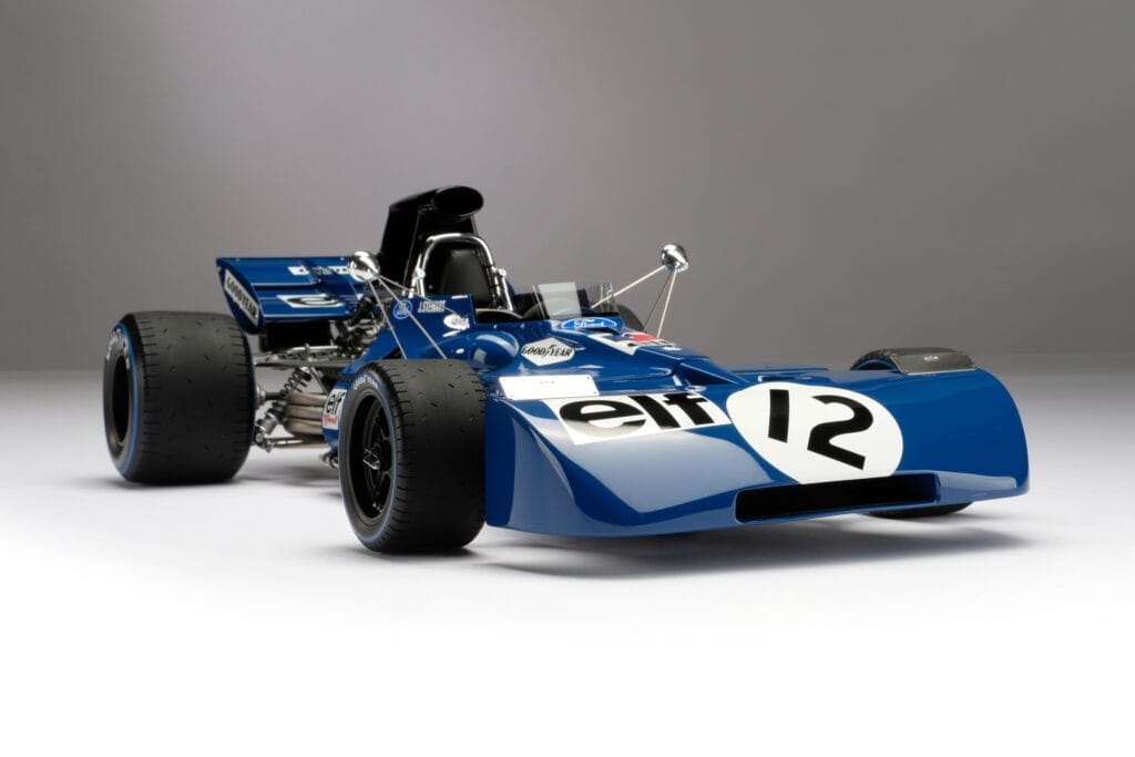 Amalgam タイレル 003 1971年 イギリスGP - ブルー | 1:8 - modelcars24