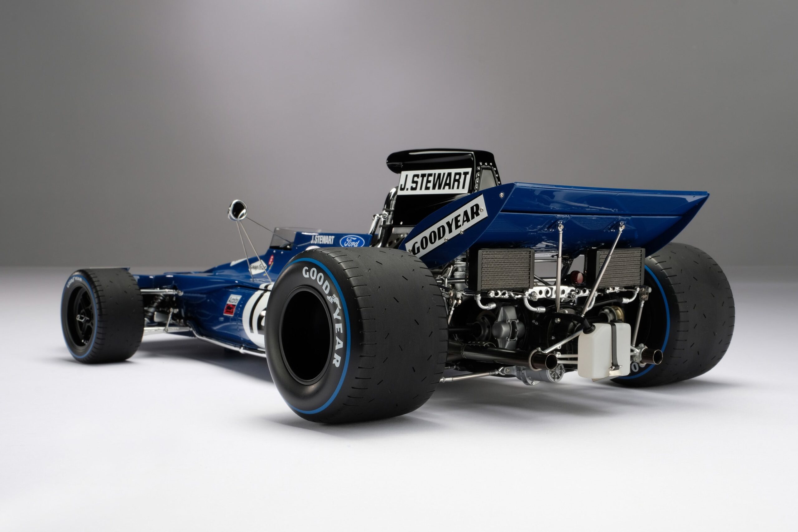 Amalgam Tyrrell 003 1971 British Grand Prix - Blau | 1:8 - 画像13