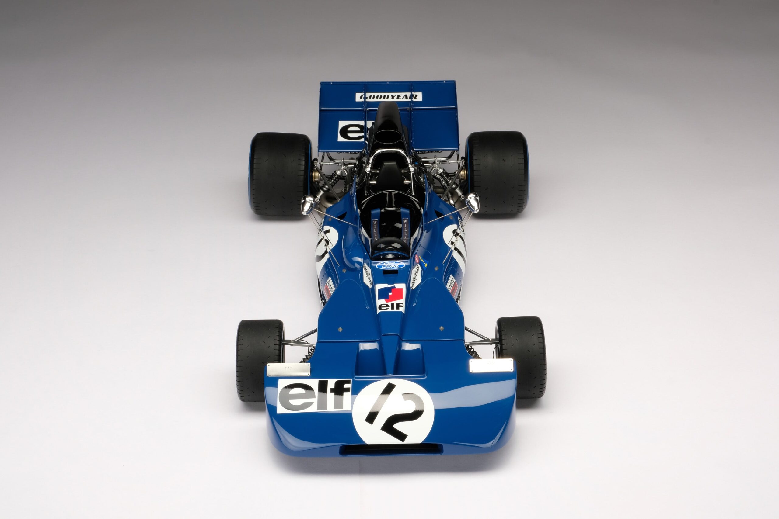 Amalgam Tyrrell 003 1971 British Grand Prix - Blau | 1:8 - 画像16