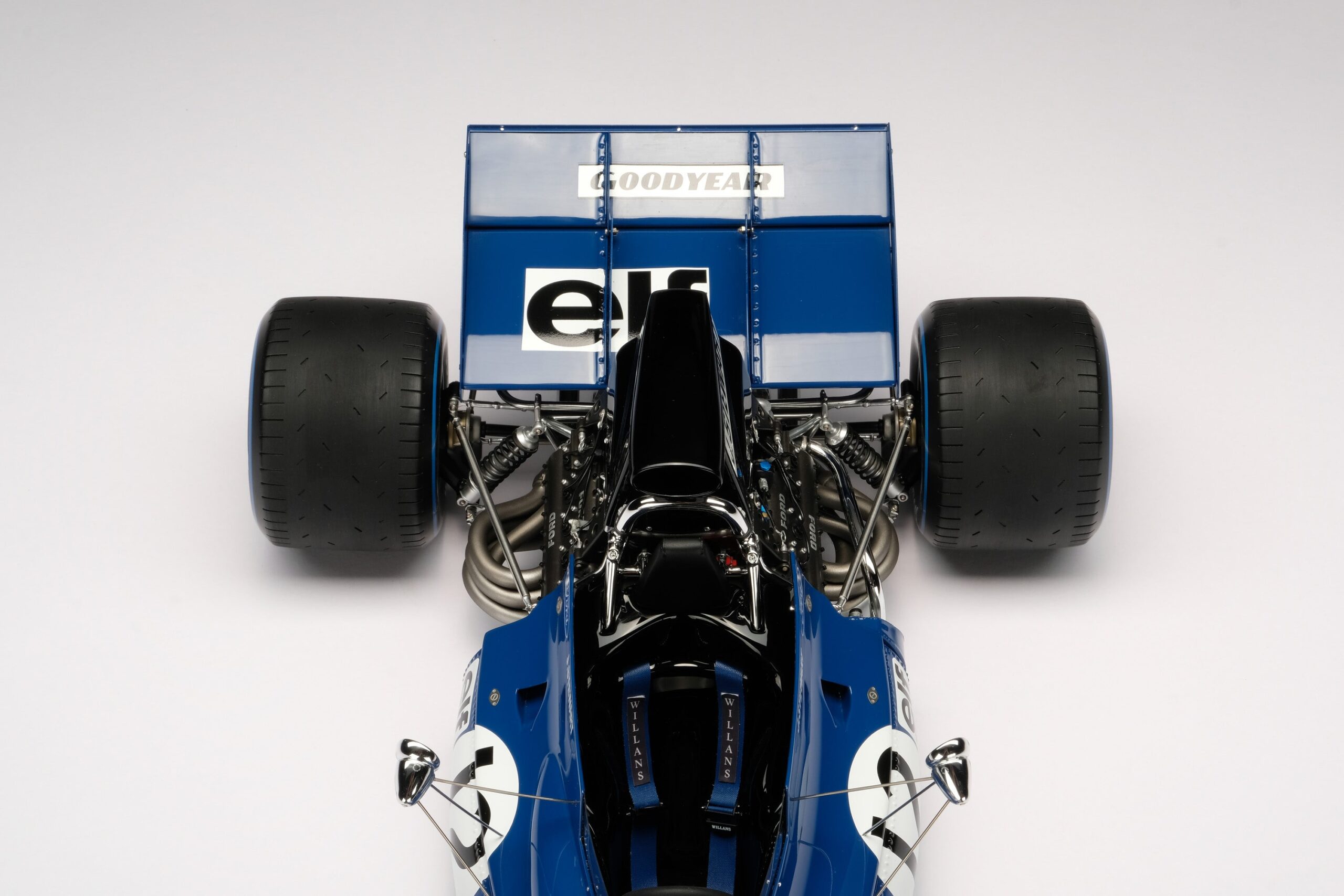 Amalgam Tyrrell 003 1971 British Grand Prix - Blau | 1:8 - 画像18