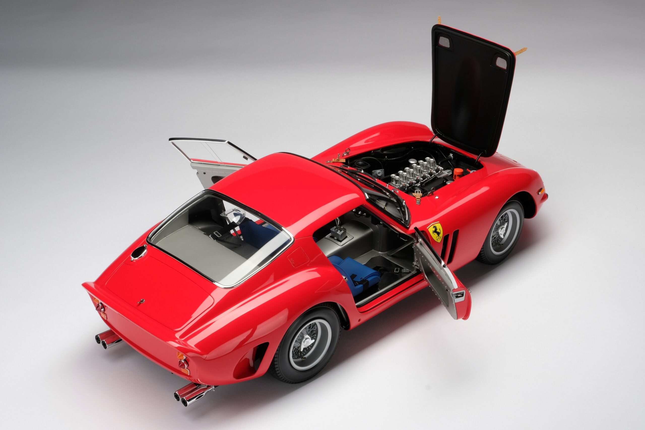 Amalgam Ferrari 250 GTO Road Specification (1962) - Rot | 1:8 - 画像11