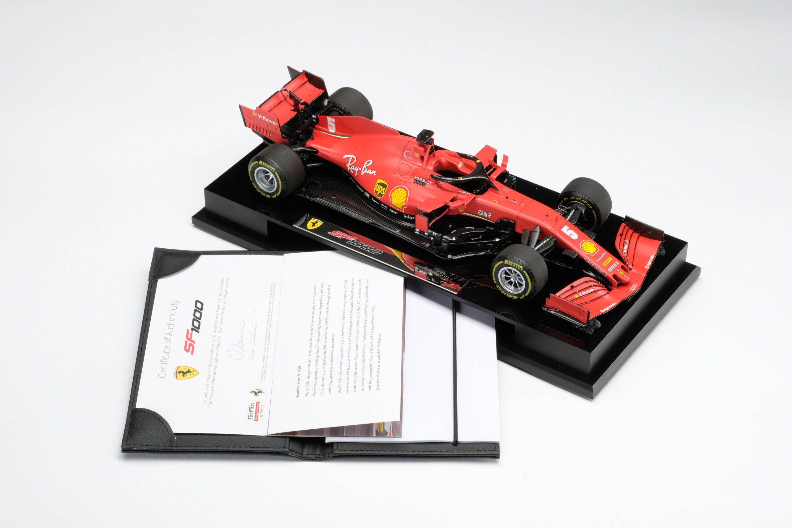 Amalgam Ferrari SF1000 2020 Formel 1 Saison - Rot | 1:18 - Image 24