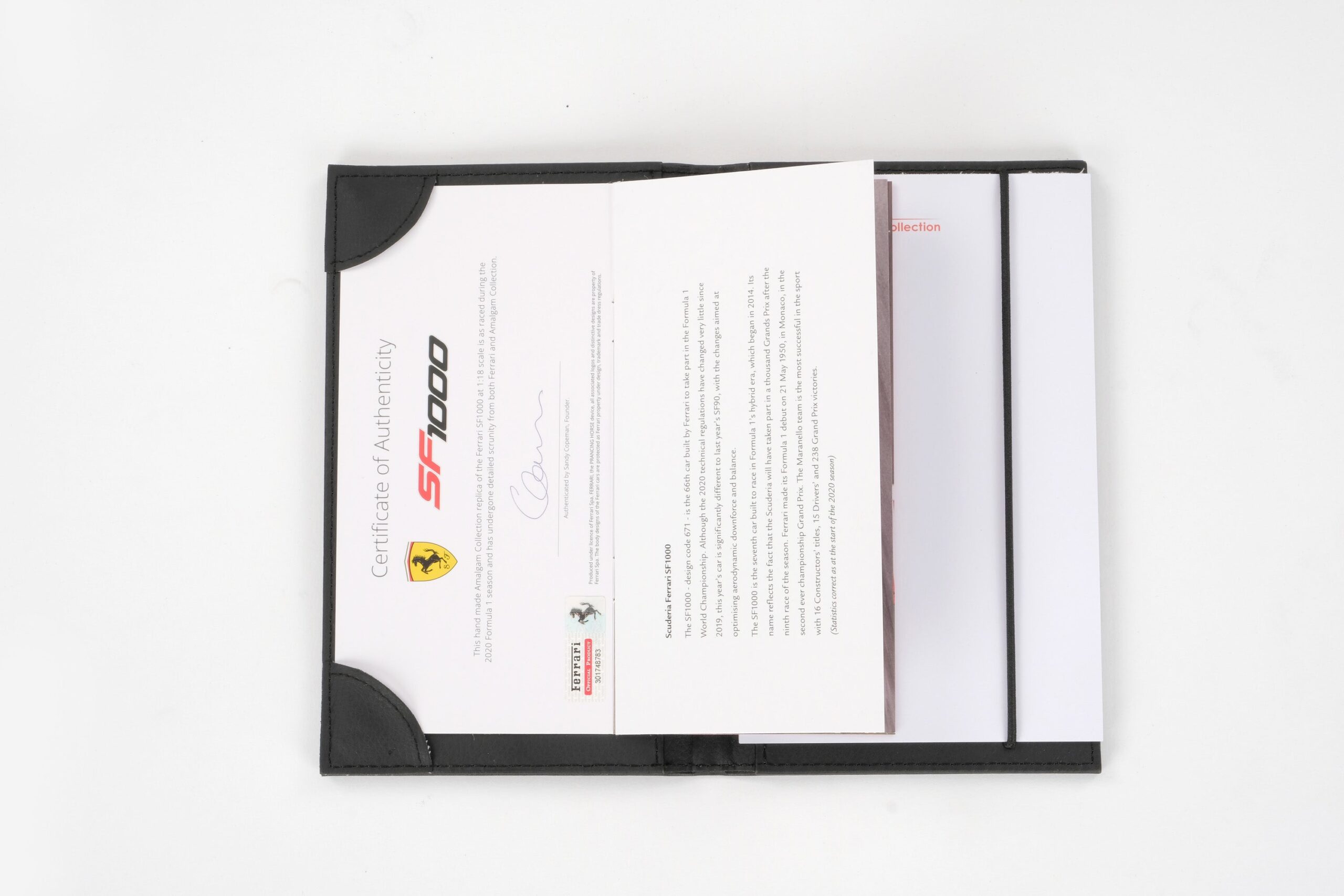 Amalgam Ferrari SF1000 2020 Formel 1 Saison - Rot | 1:18 - Image 36