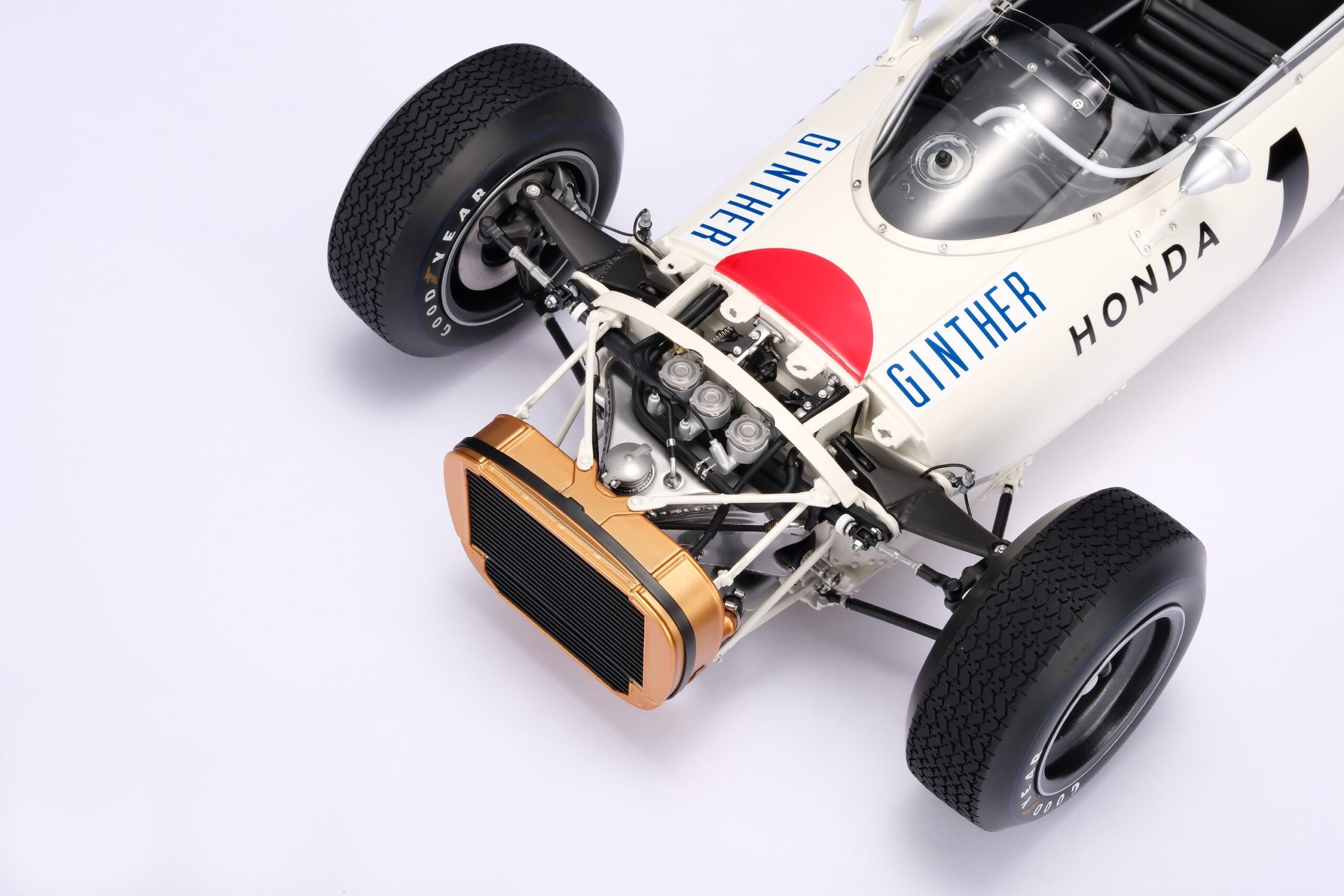 Amalgam Honda RA272 Mexican Grand Prix (1965) - Weiß | 1:8 - Image 12