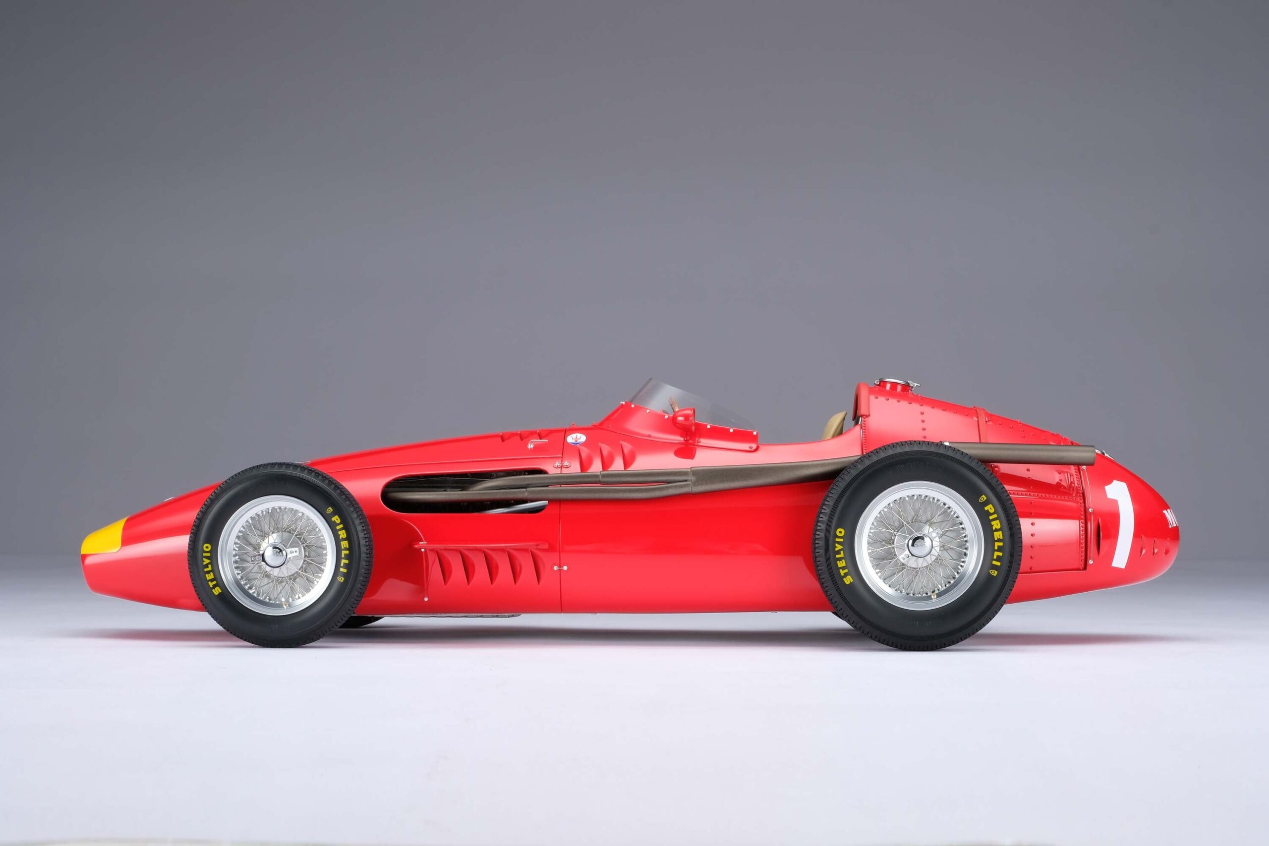 Amalgam Maserati 250F 1957 German Grand Prix - Juan Manuel Fangio - Rot | 1:8 - 画像9